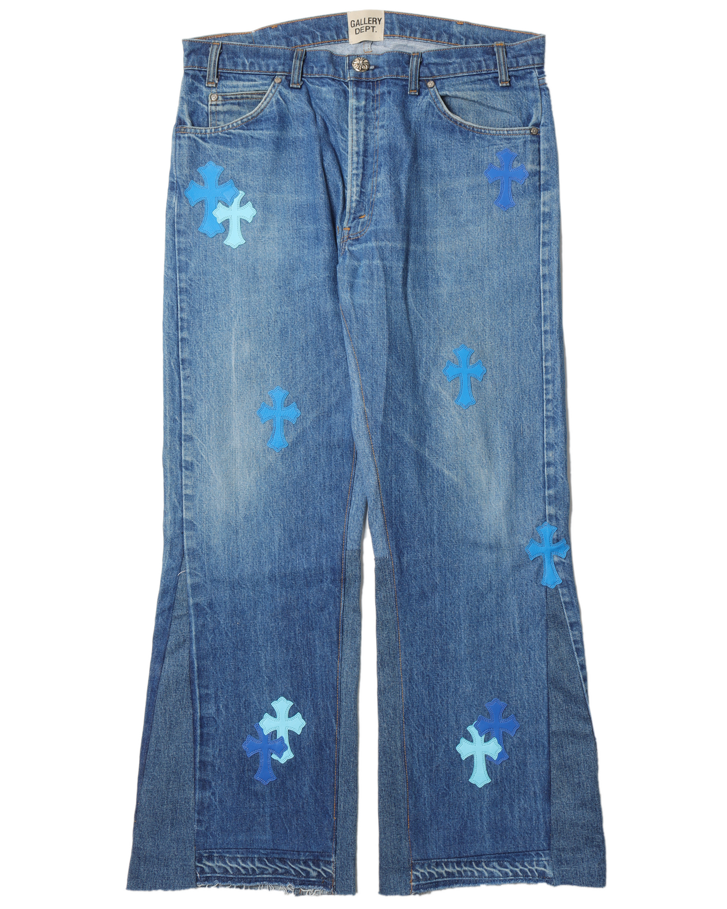 Gallery Dept. "La Flare" Levi's Cross Patch Denim