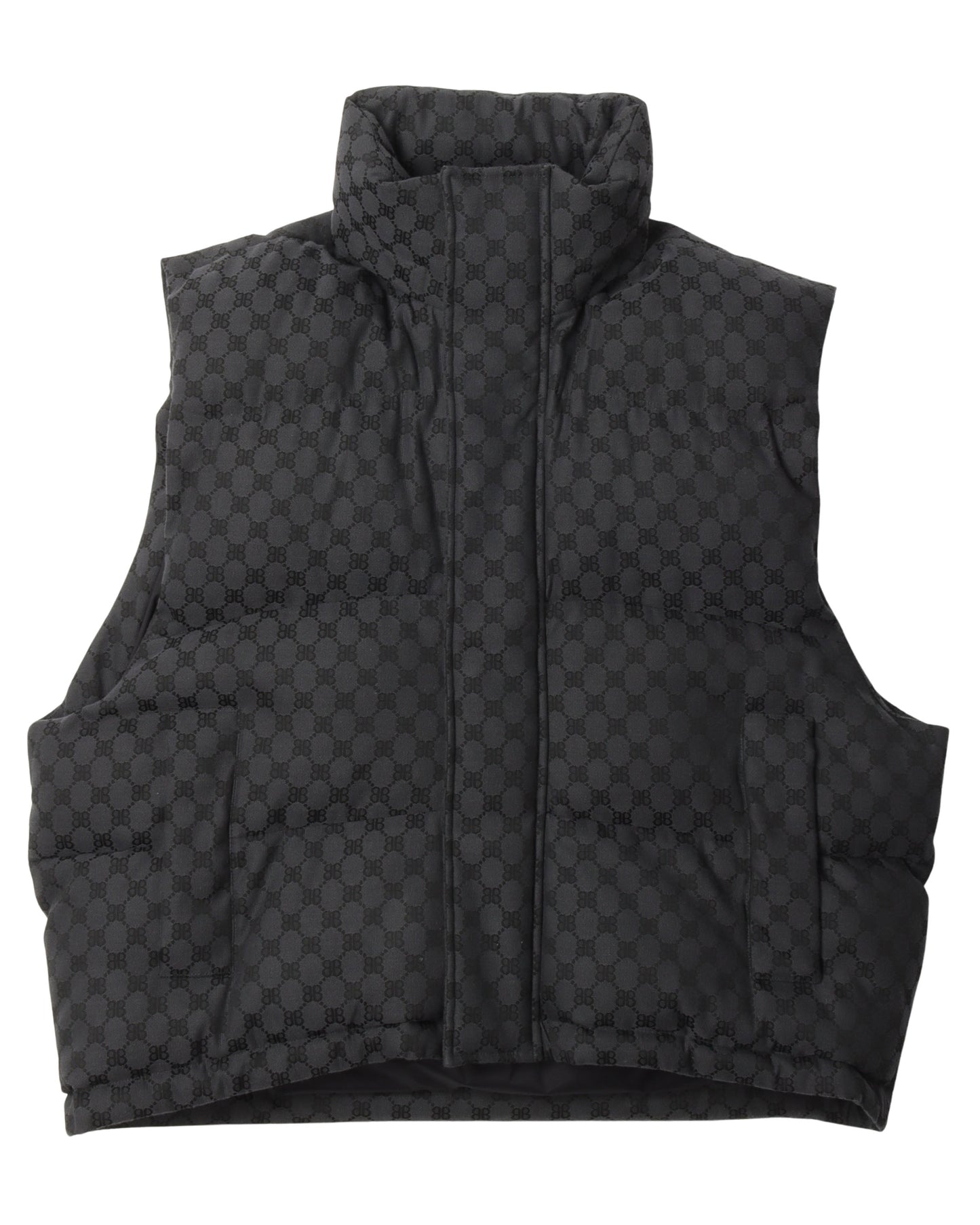 Gucci Hacker Monogram Puffer Vest
