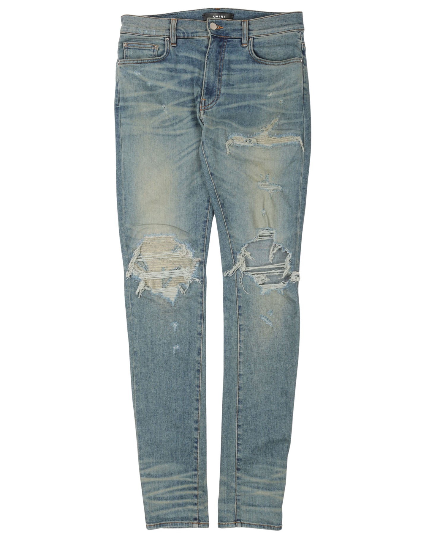 Sand Fade Skinny Jeans