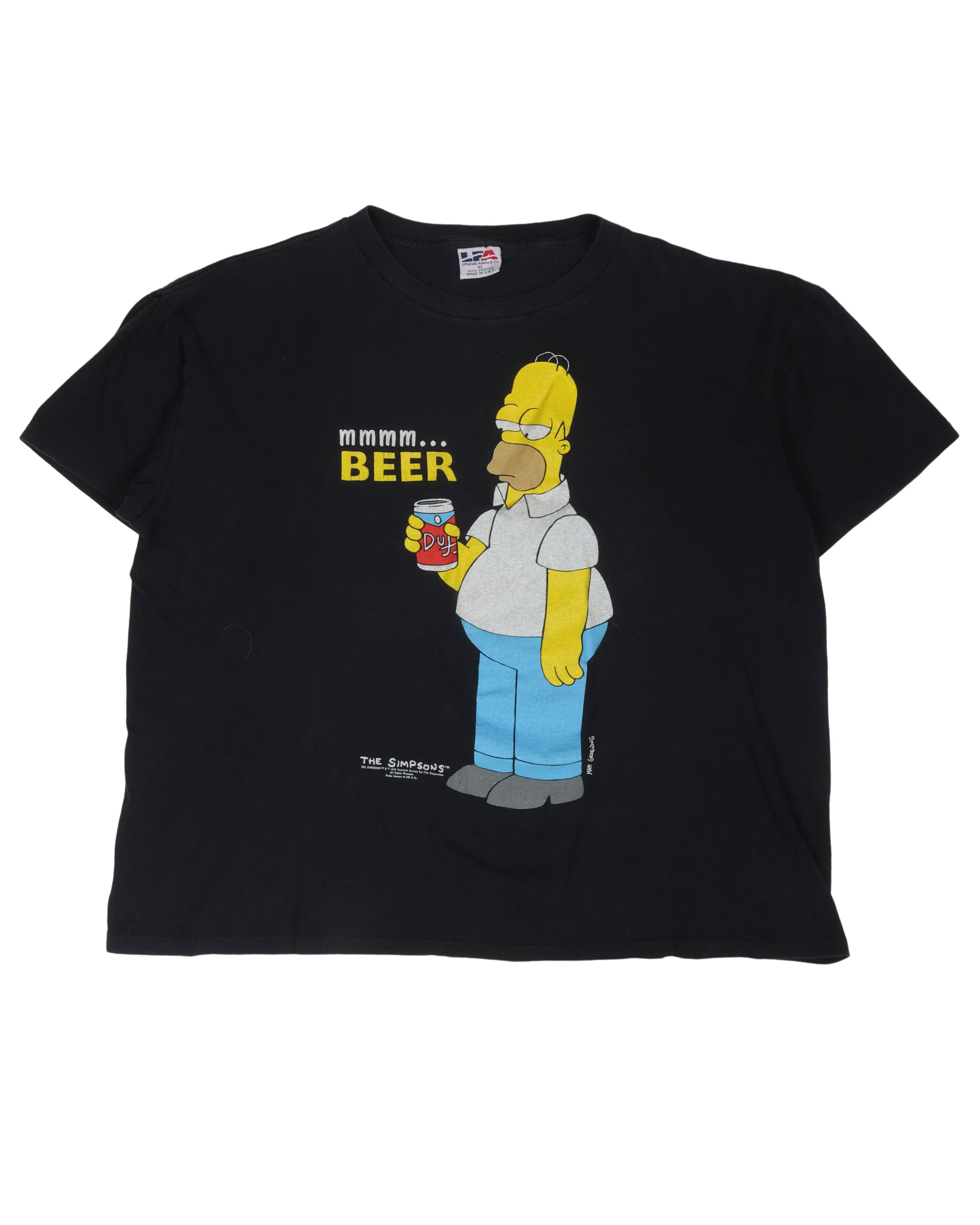 Vintage Homer Simpson MMM Beer T Shirt vintage-homer-simpson-mmm-beer-t-shirt