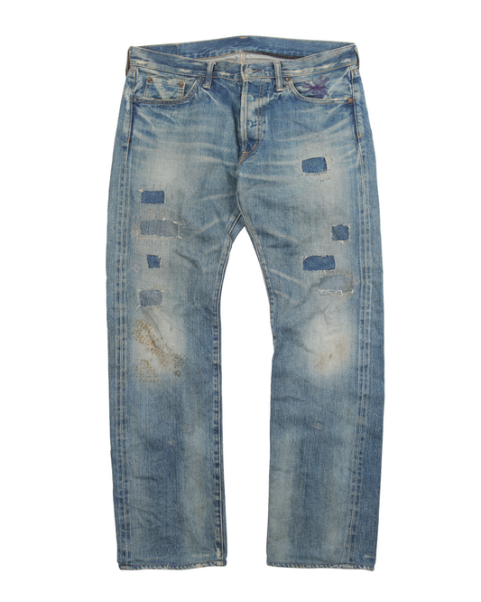Takahiromiyashita Japanese Repaired Denim