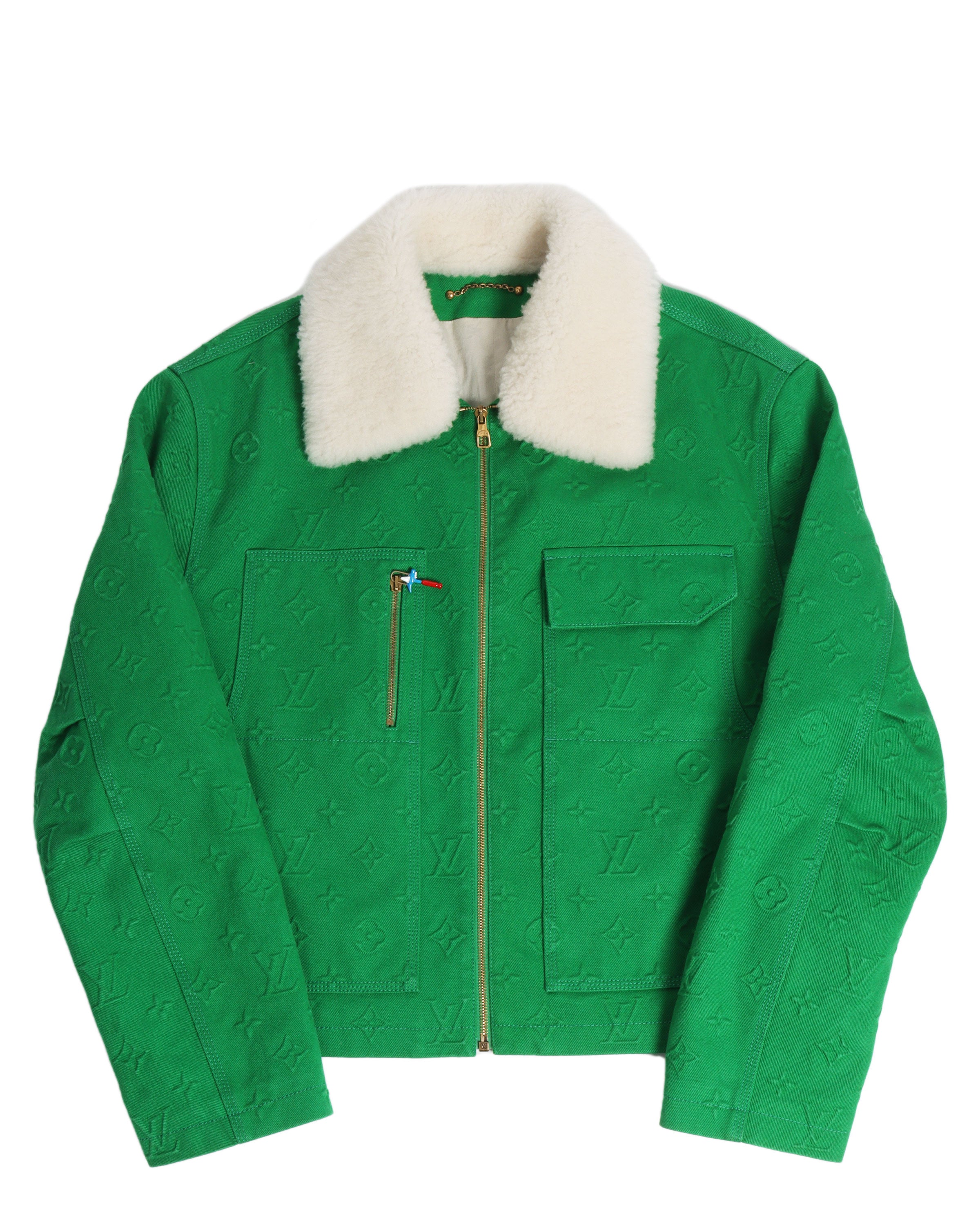 Louis Vuitton Monogram Jacket - 21 For Sale on 1stDibs  lv monogram jacket,  louis vuitton monogram jacket price, louis vuitton green monogram jacket