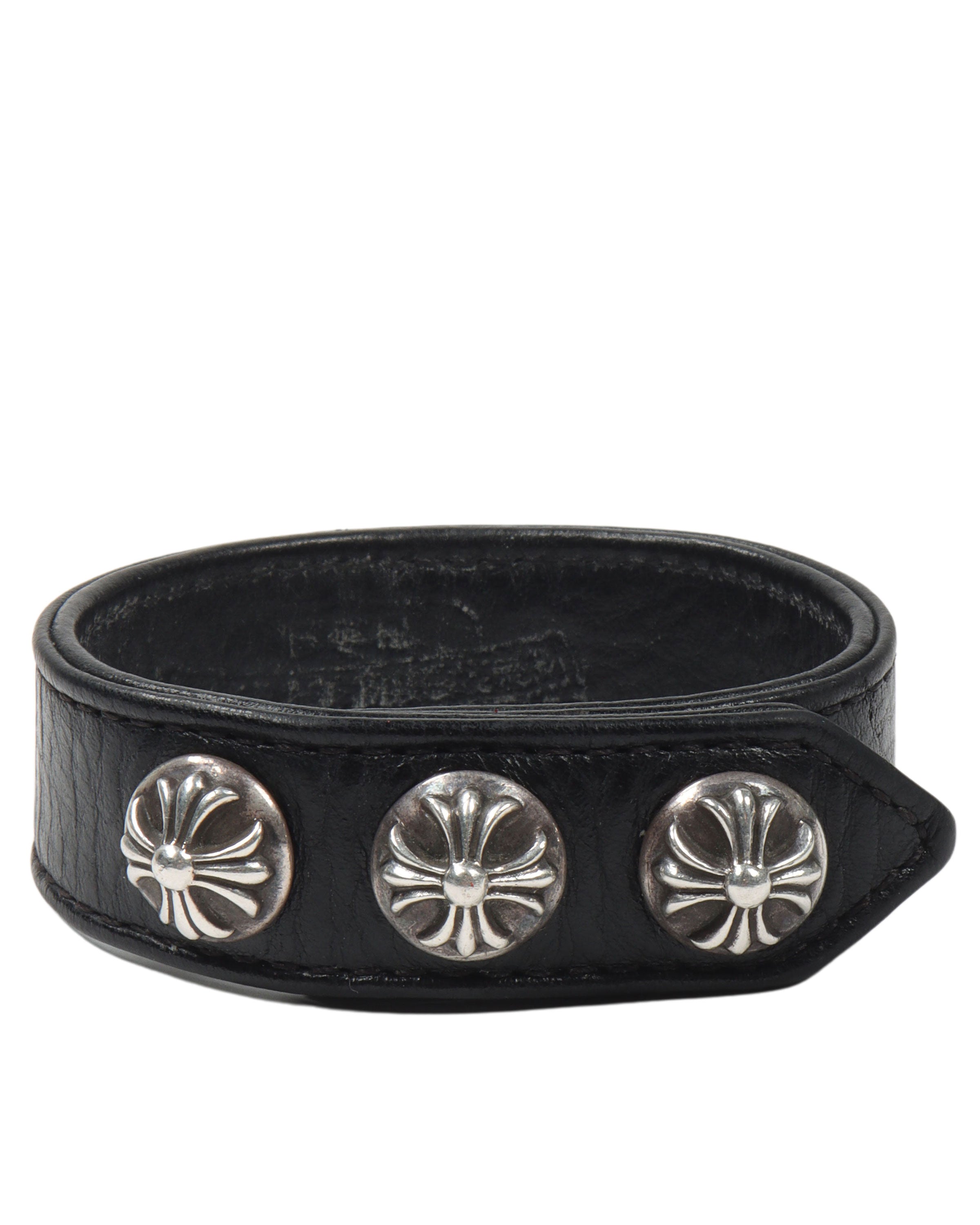 Chrome Hearts Leather Bracelet