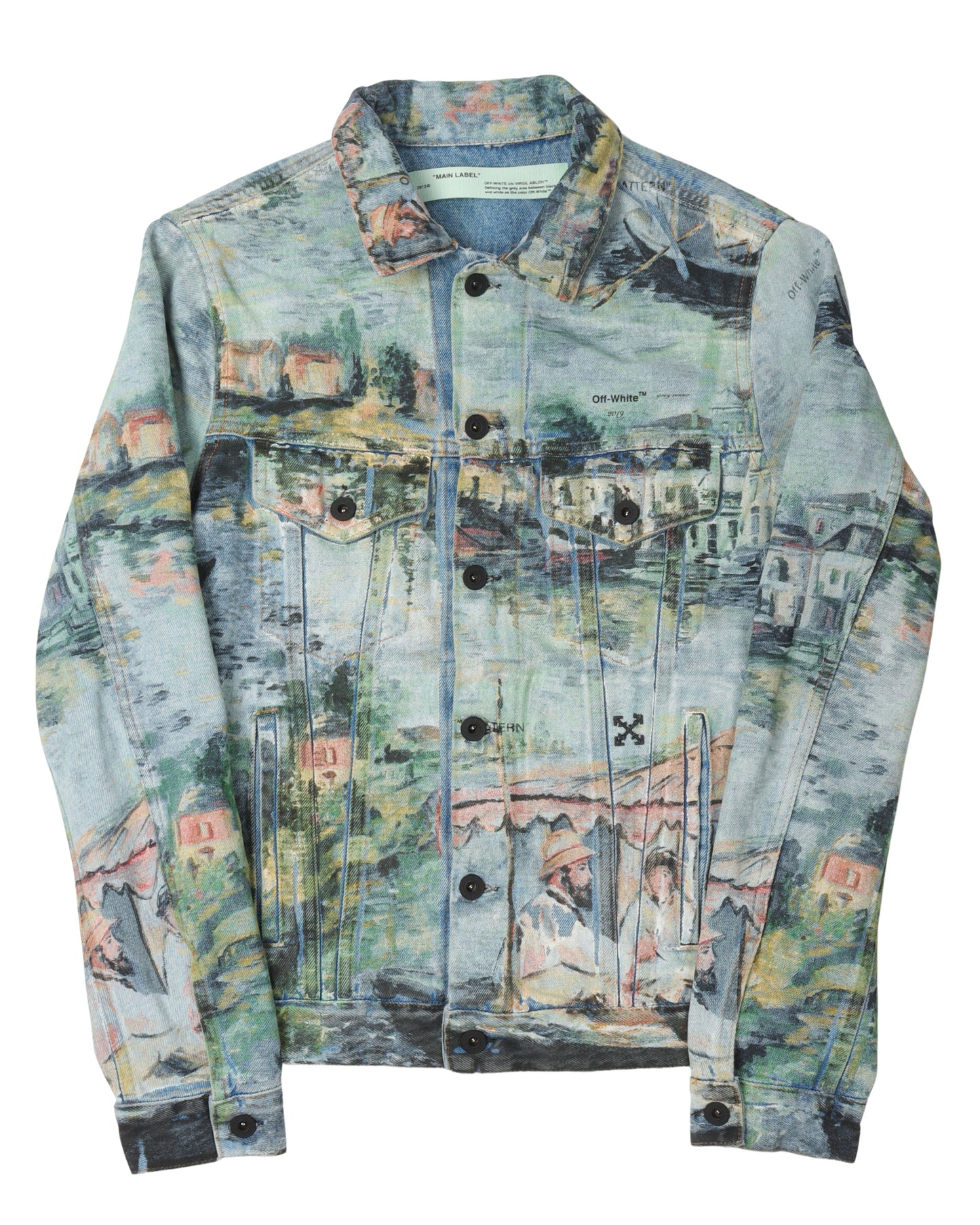 Printed Denim Jacket