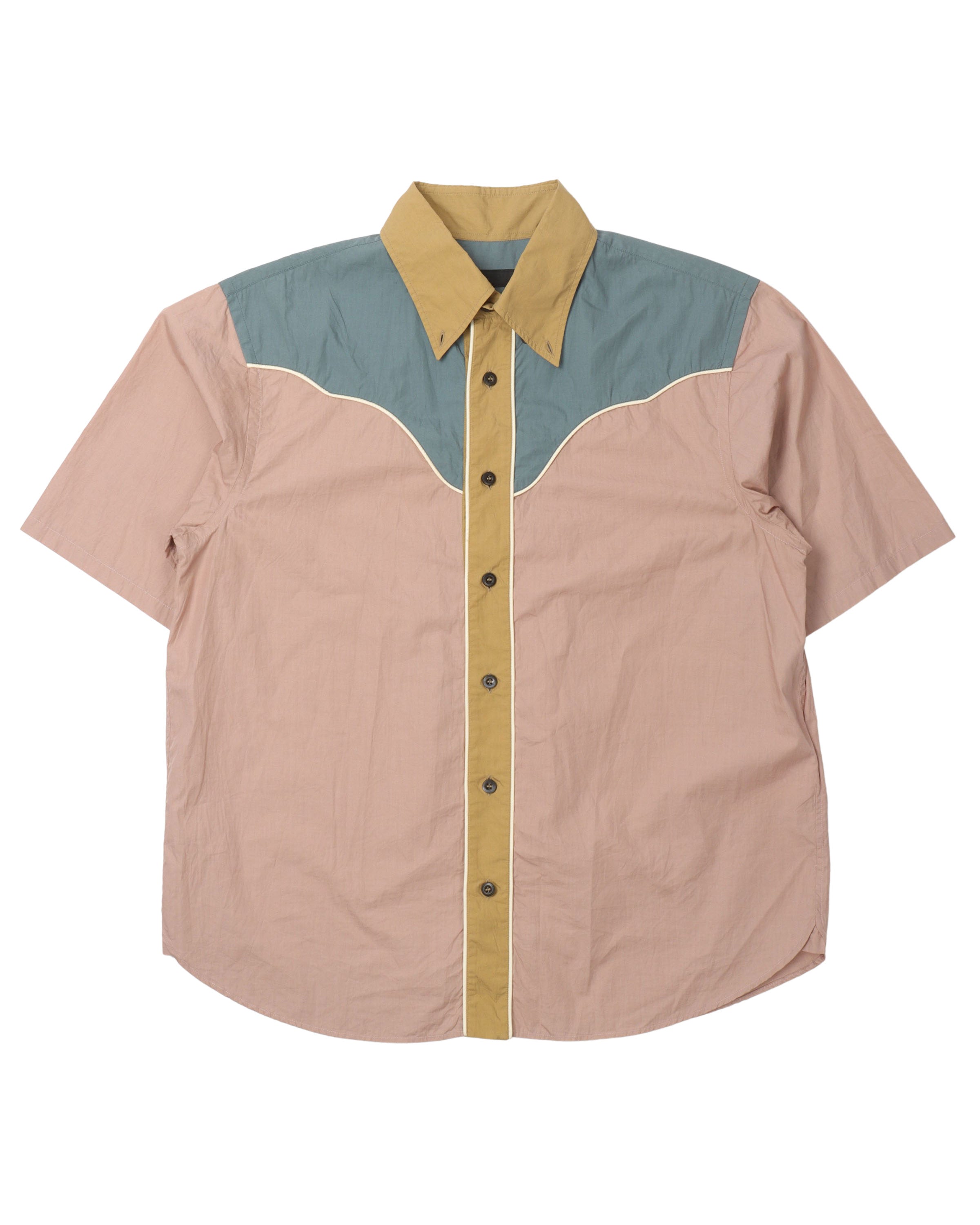 Prada Western Short Sleeve Shirt