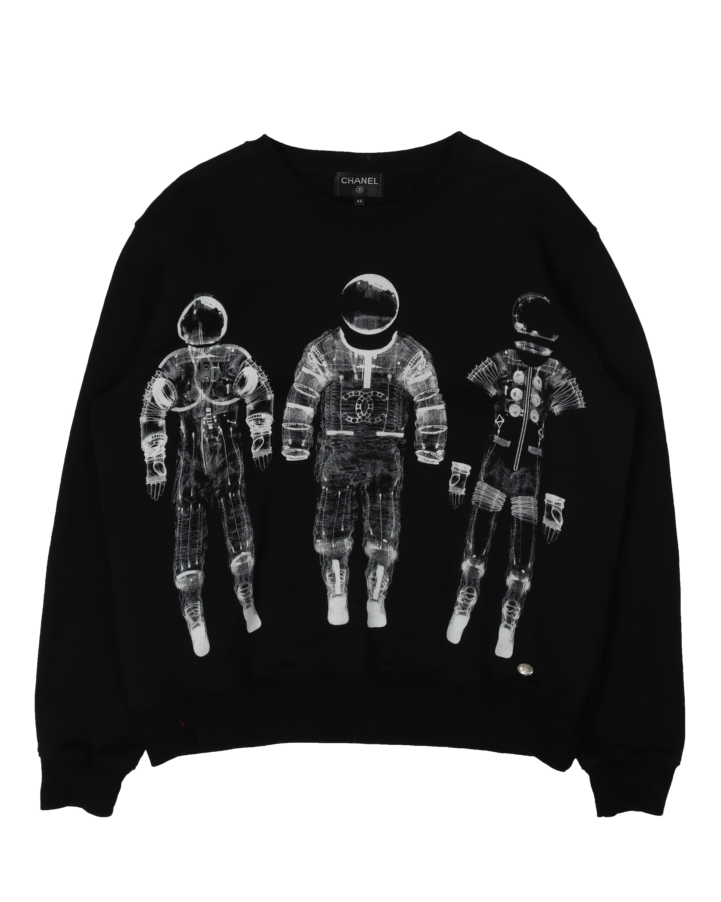 Chanel astronaut sweatshirt sales