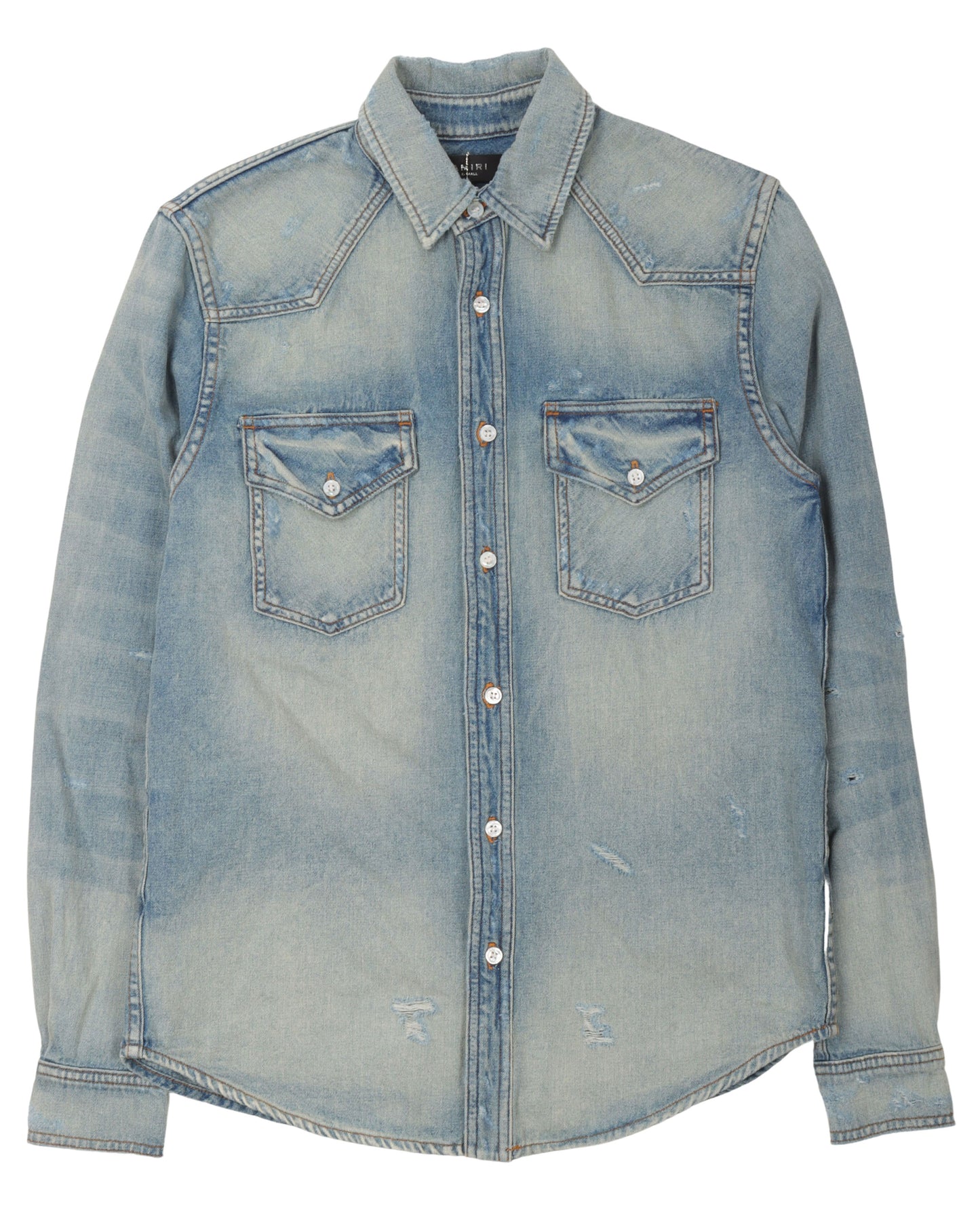 Camp Applique Denim Shirt