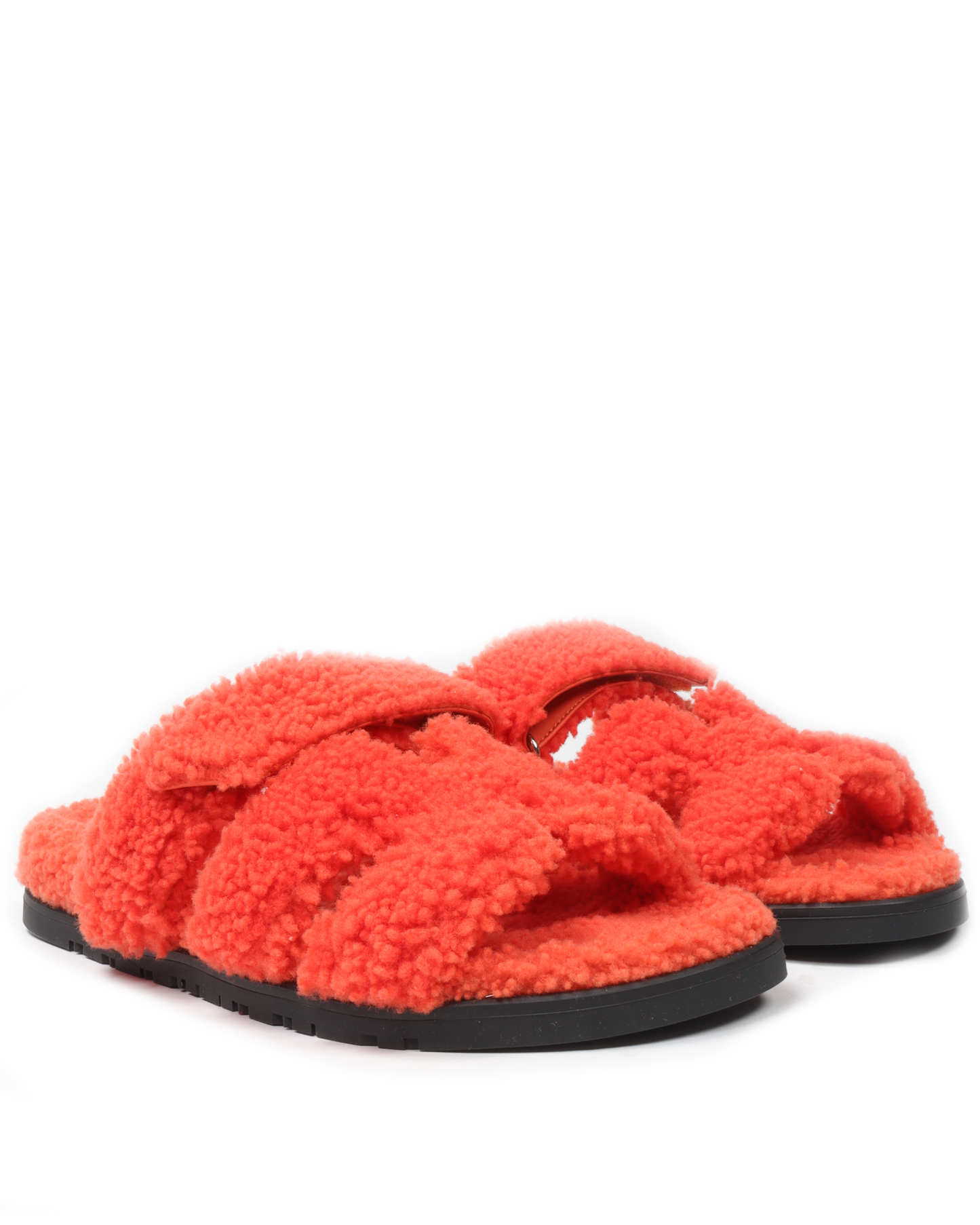 Woolskin Chypre Sandals w/ Velcro Strap
