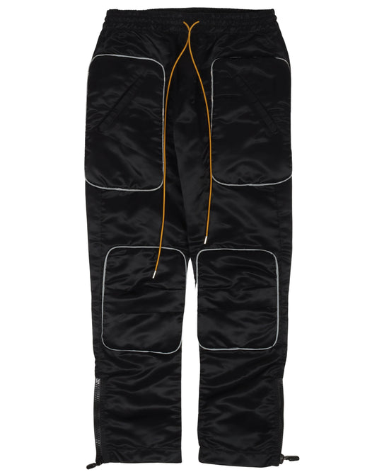 Satin Padded Sweatpants