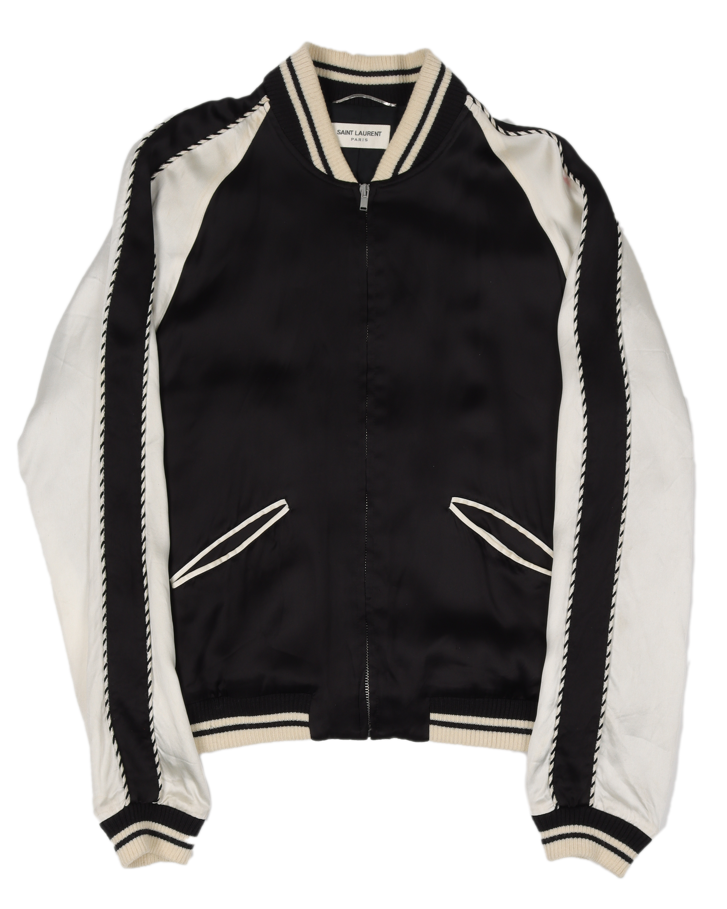 Saint laurent 2025 satin jacket