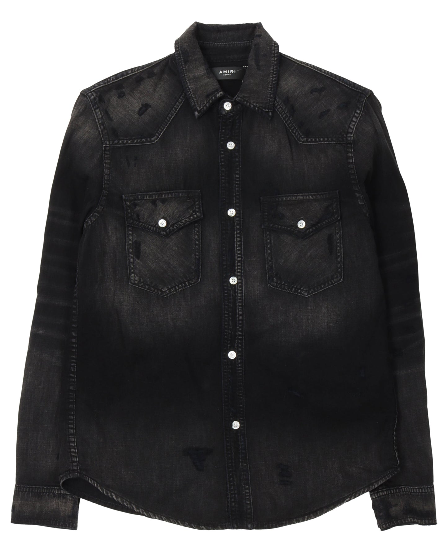 Camp Applique Denim Shirt