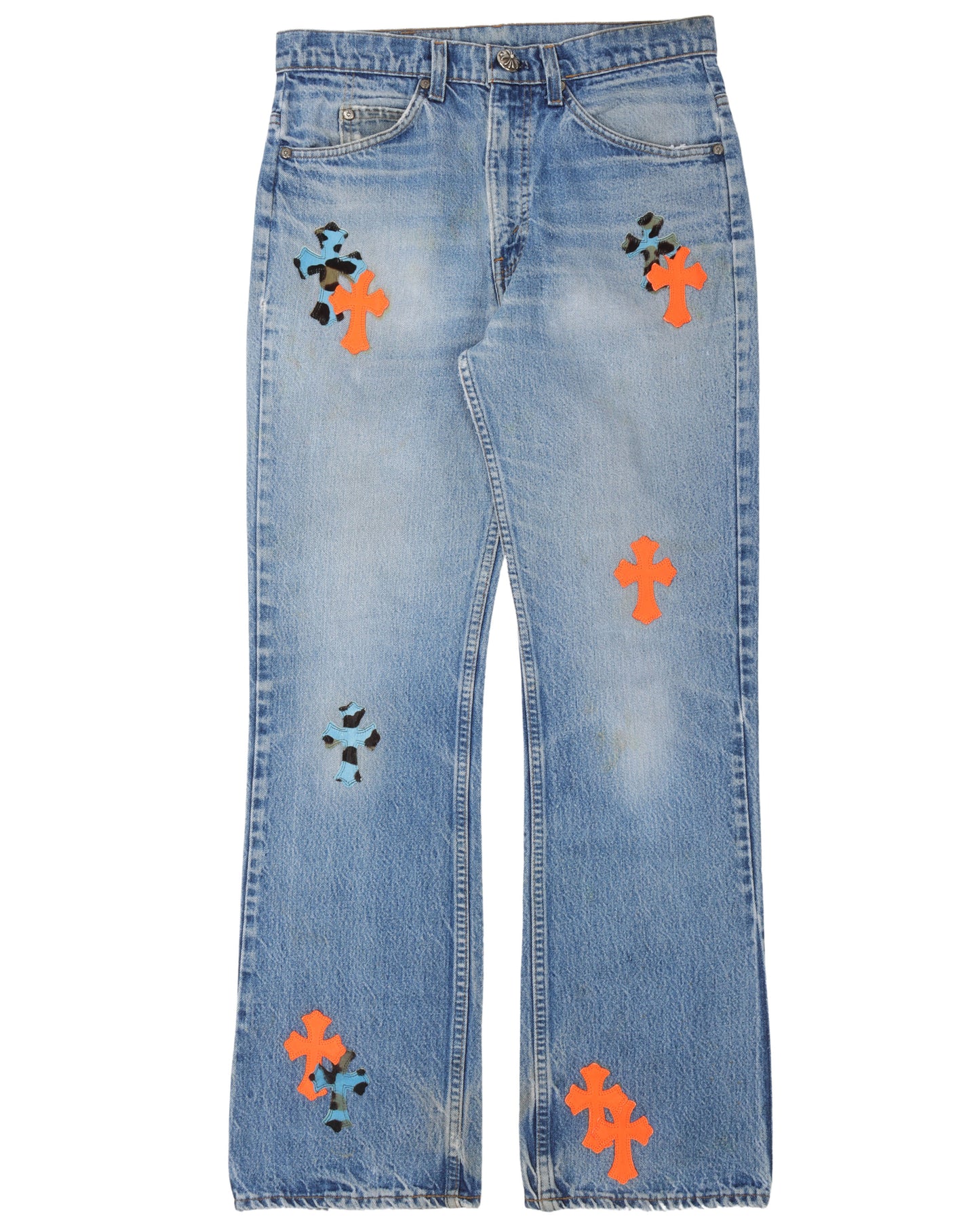St. Barth Levi's Cross Patch Denim