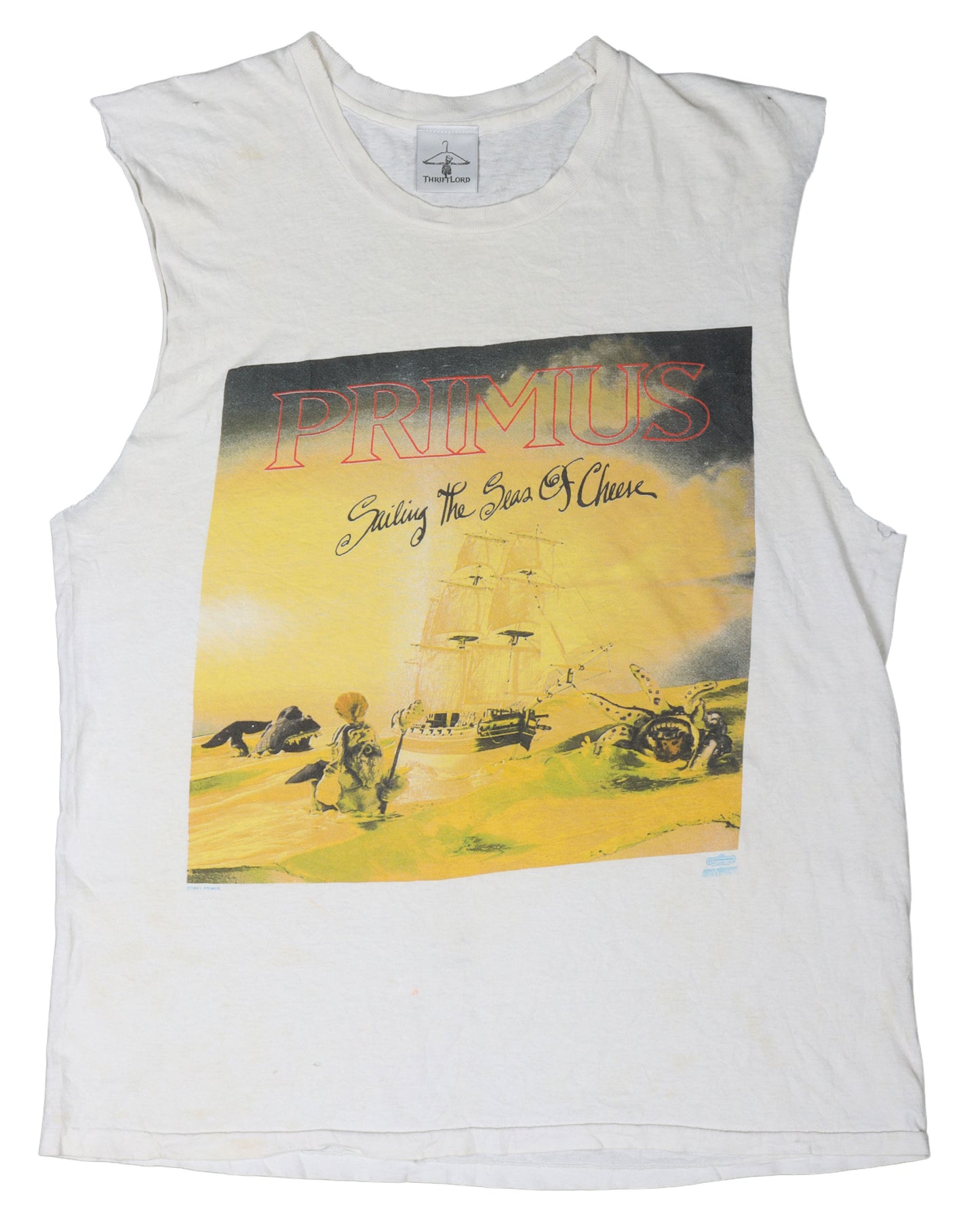 Primus "Sailing the Sea of Cheese" Sleeveless T-Shirt