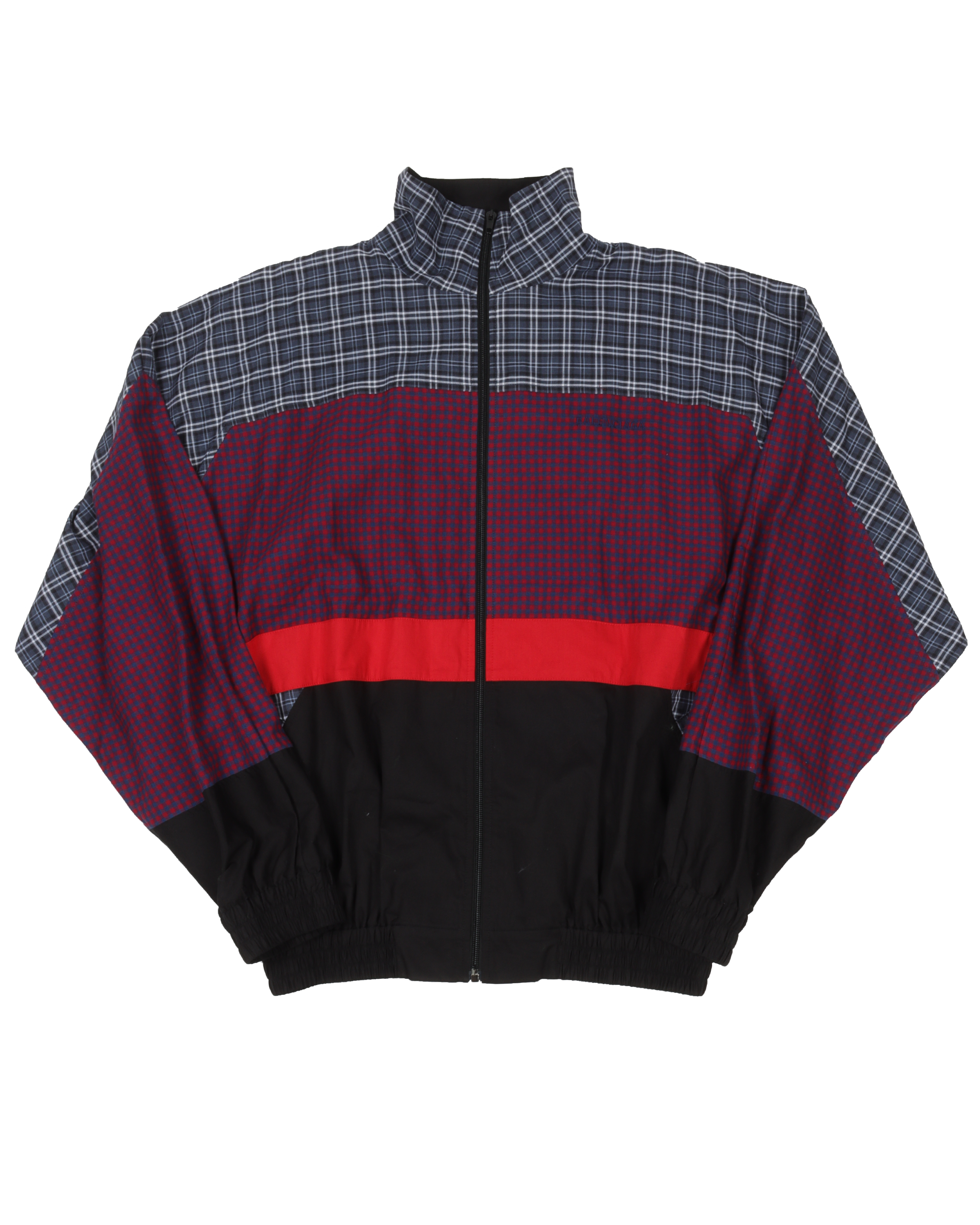 Balenciaga color block jacket sales