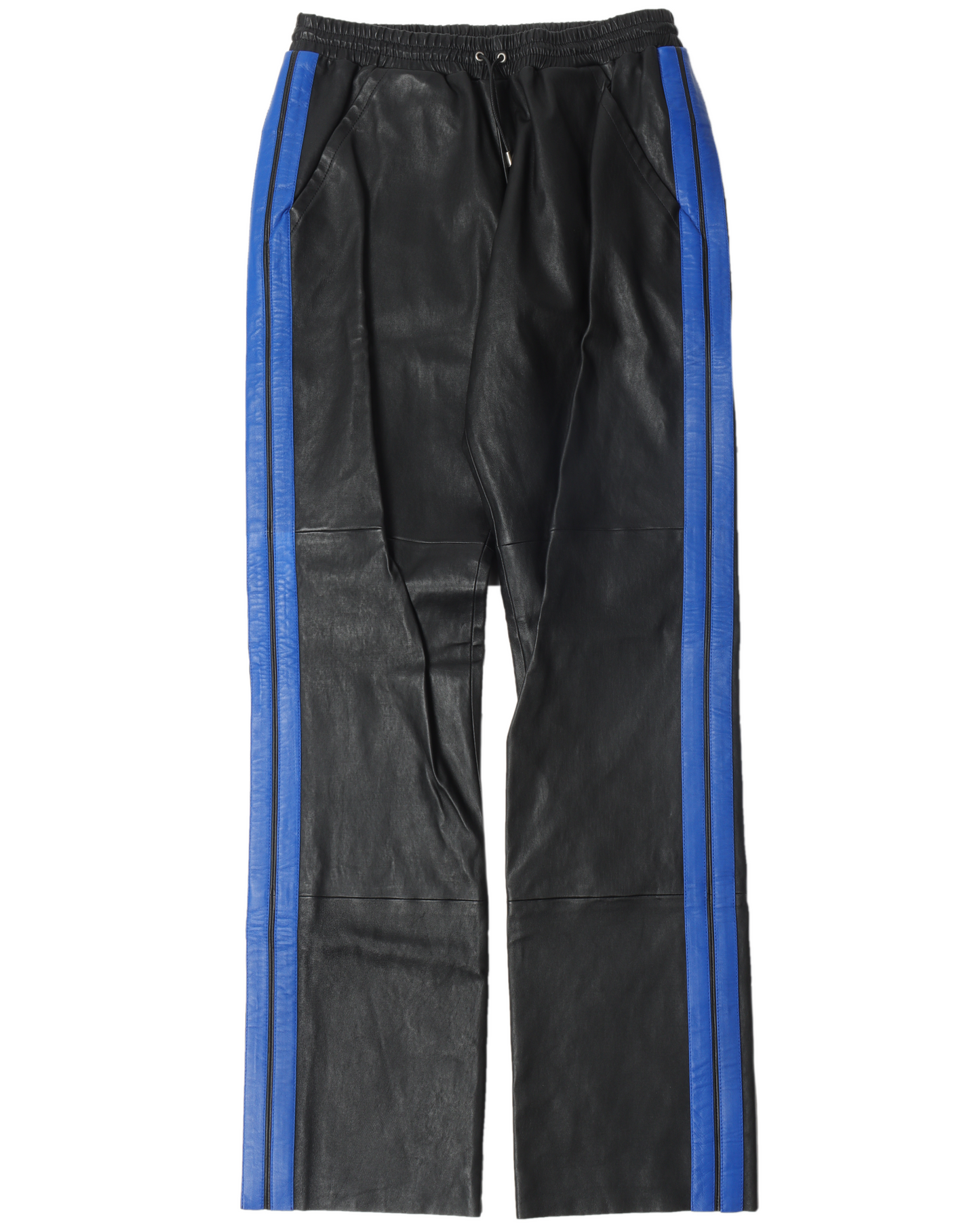 Sample Striped Leather Pants