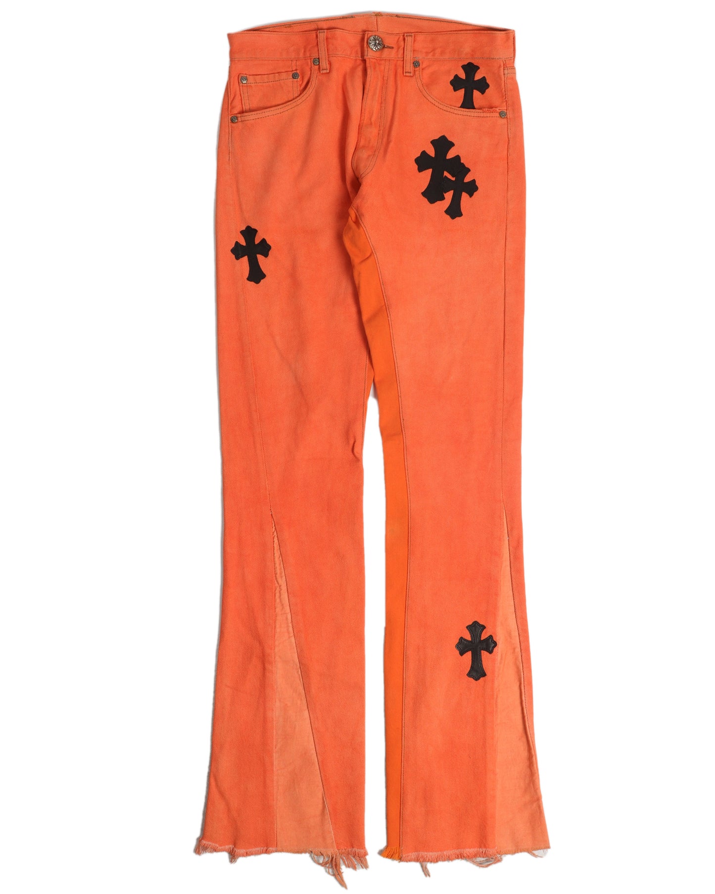 Off-White Levi's Exclusive Flared Cross Patch Denim