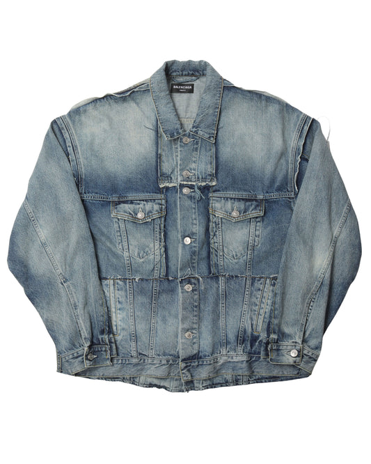 Reconstructed Denim Jacket