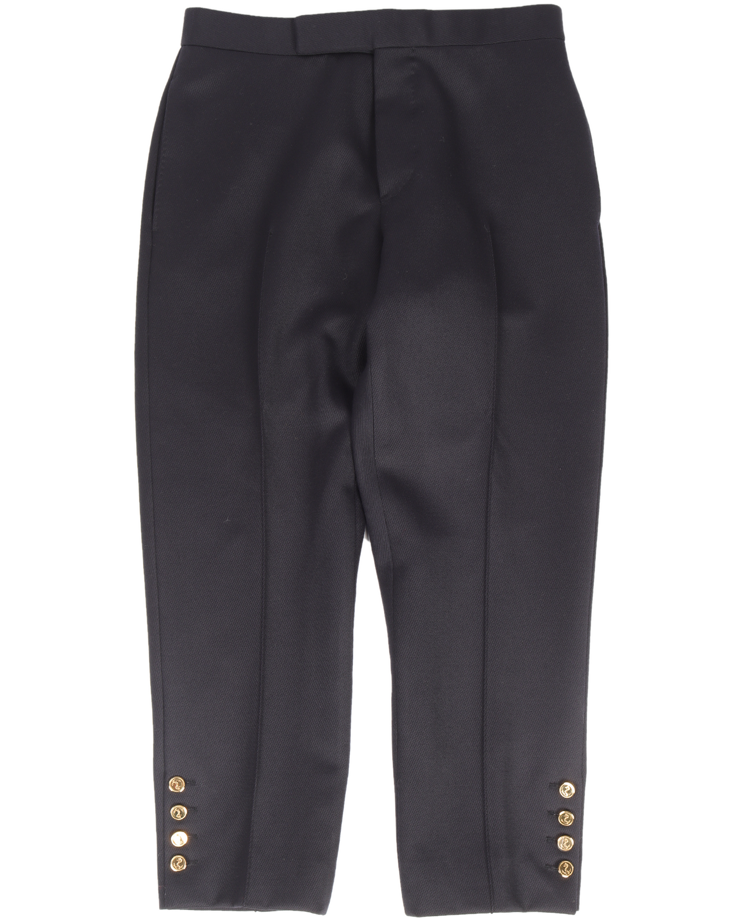 Cropped Wool Slacks