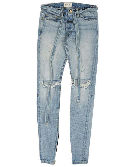 6th Collection Light Wash Jeans