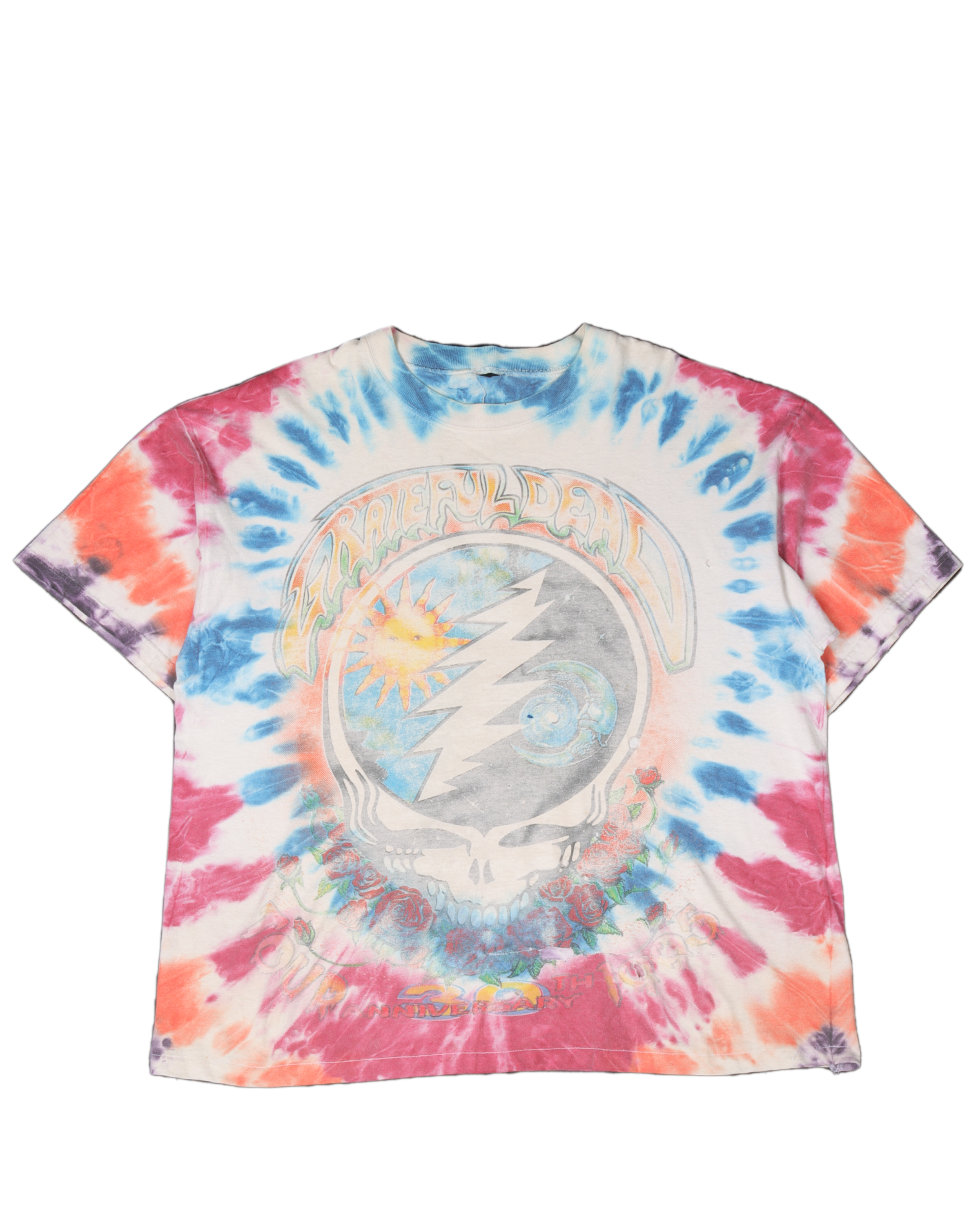 Vintage Grateful Dead Summer Tour 1995 Tie-Dye T-Shirt