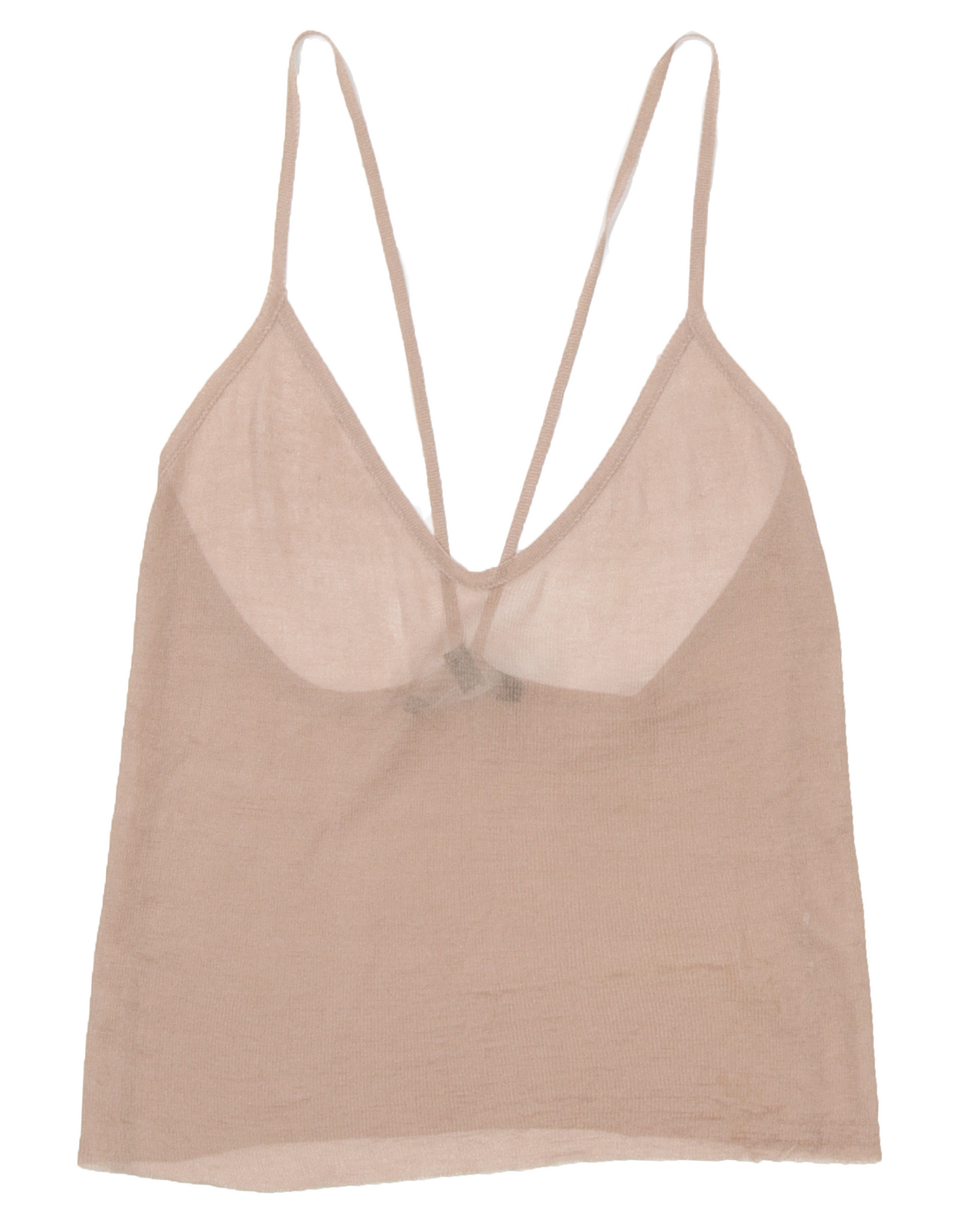 Tom Ford Era Mesh Spaghetti Strap Tank Top