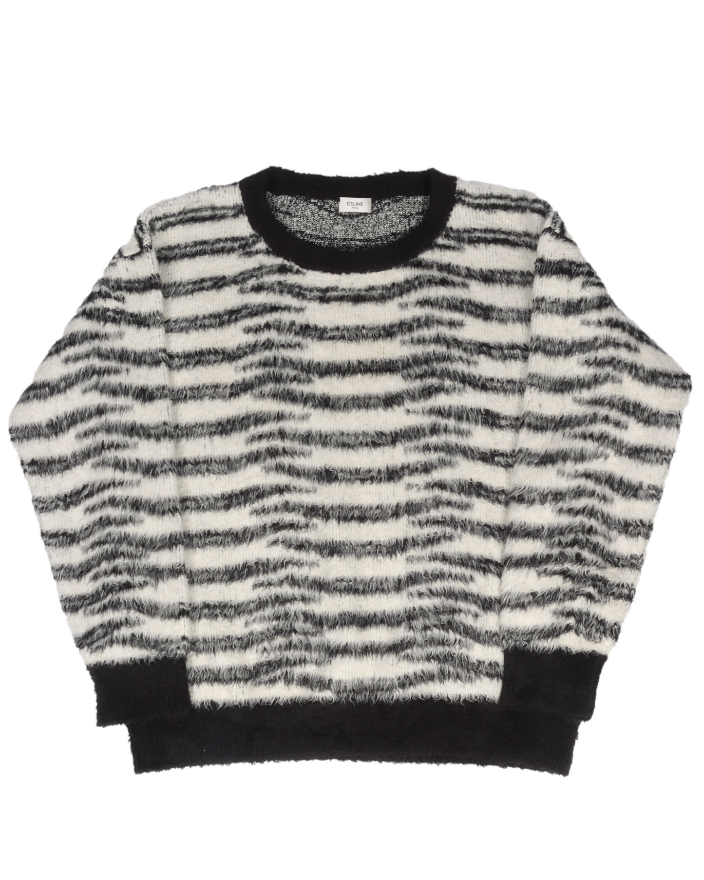 Zebra Knit Sweater