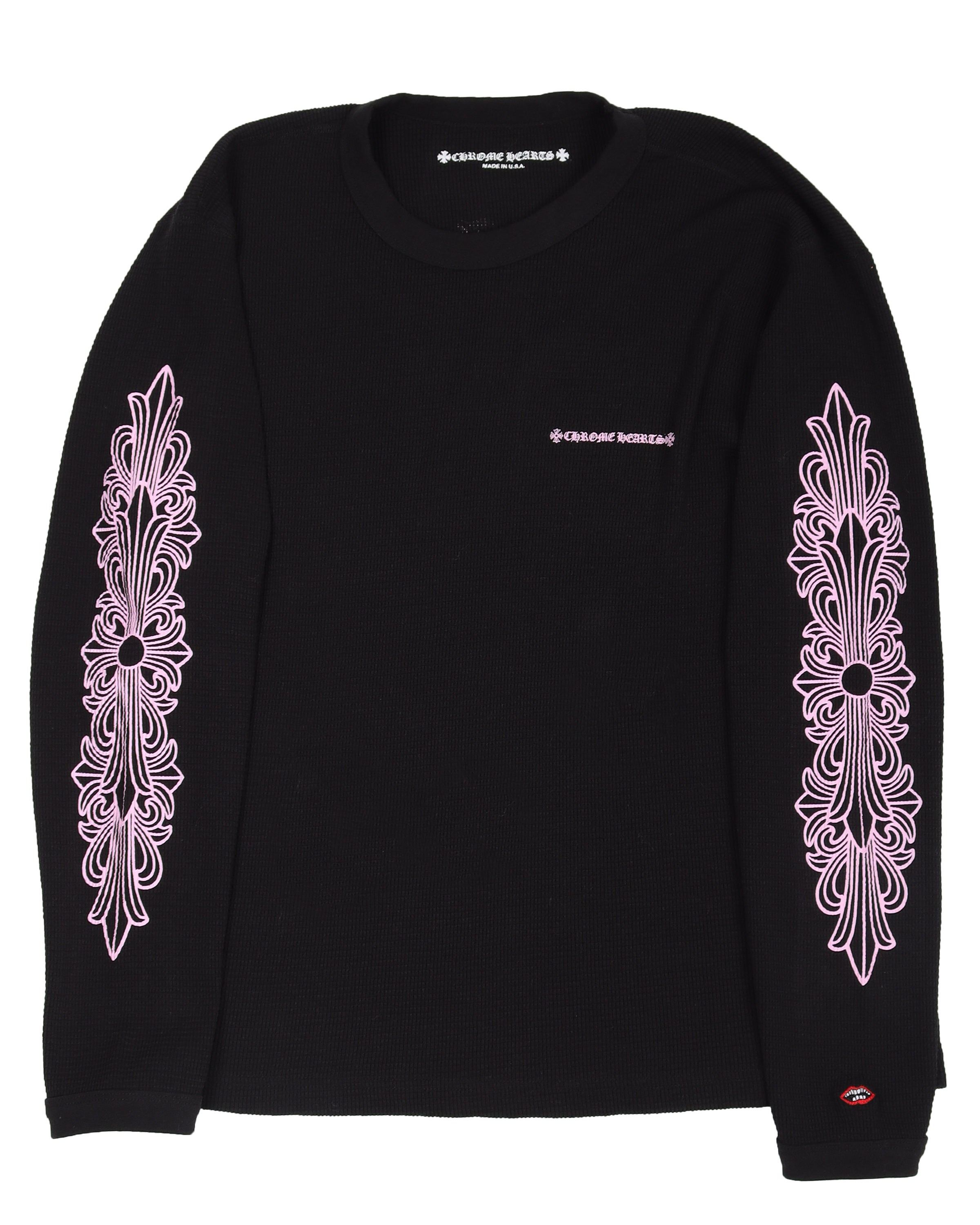 Chrome Hearts Matty Boy Pink Script Thermal – Justin Reed Chrome Hearts Matty Boy Pink Script Thermal – Justin Reed