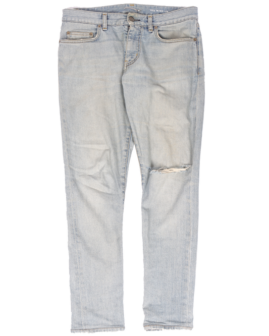 SS14 D02 Light Wash Denim