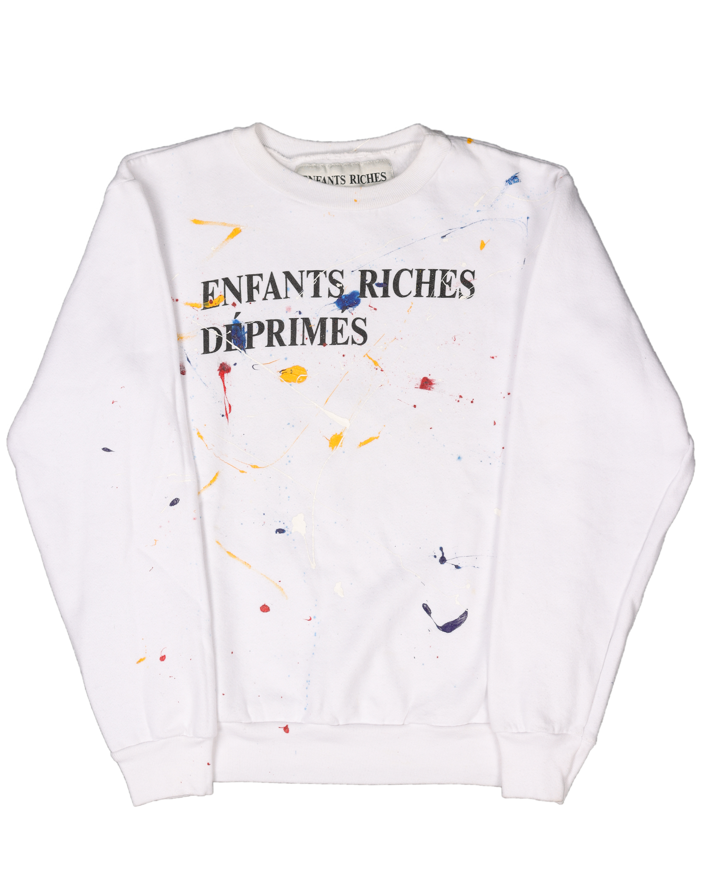 Enfants Riches Deprimes Paint Splatter Sweatshirt