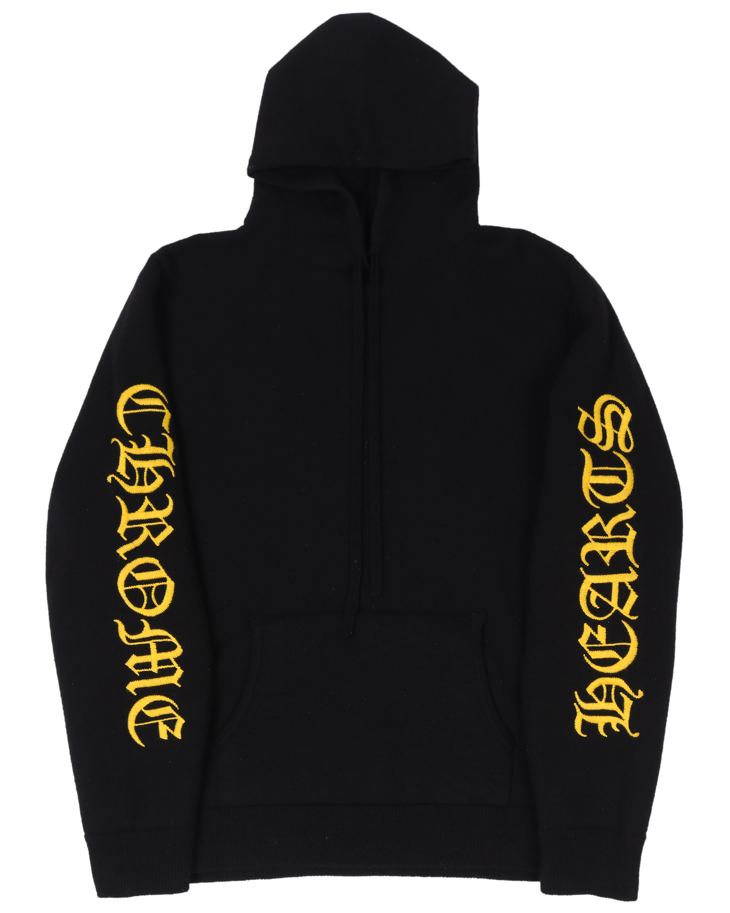 Embroidered Cashmere Hoodie