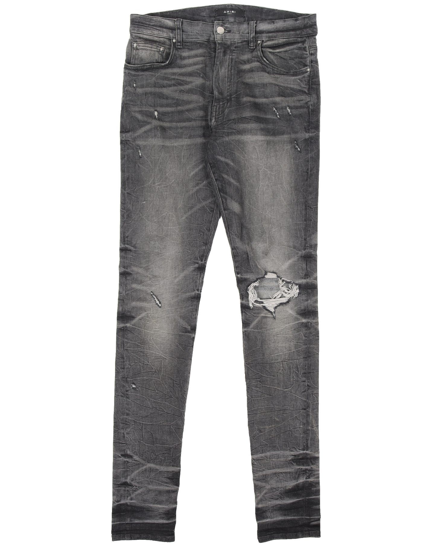 Knee Blowout Distressed Jeans