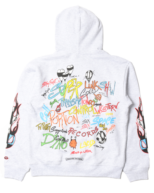 Grey Matty Boy "Brain" Hoodie