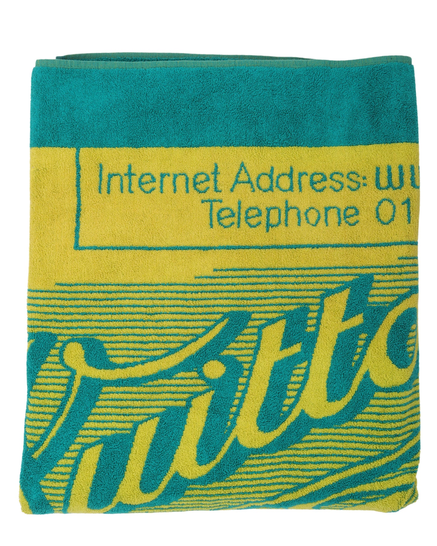 "Traveling Requisites" Beach Towel