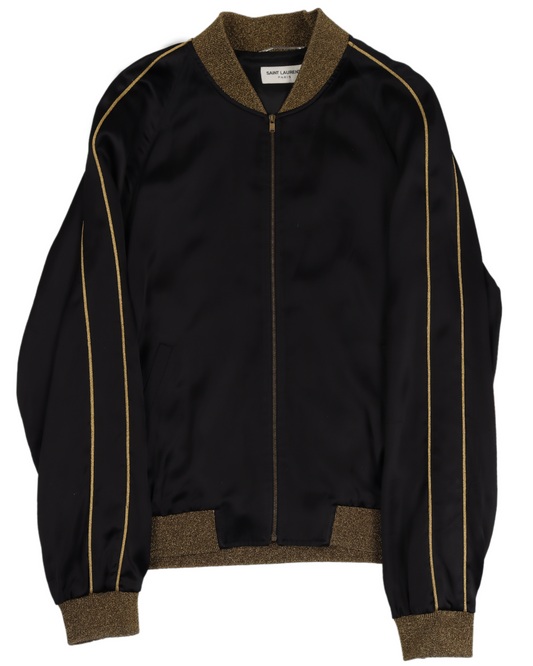 SS16 "BABY" Sequin Silk bomber Jacket