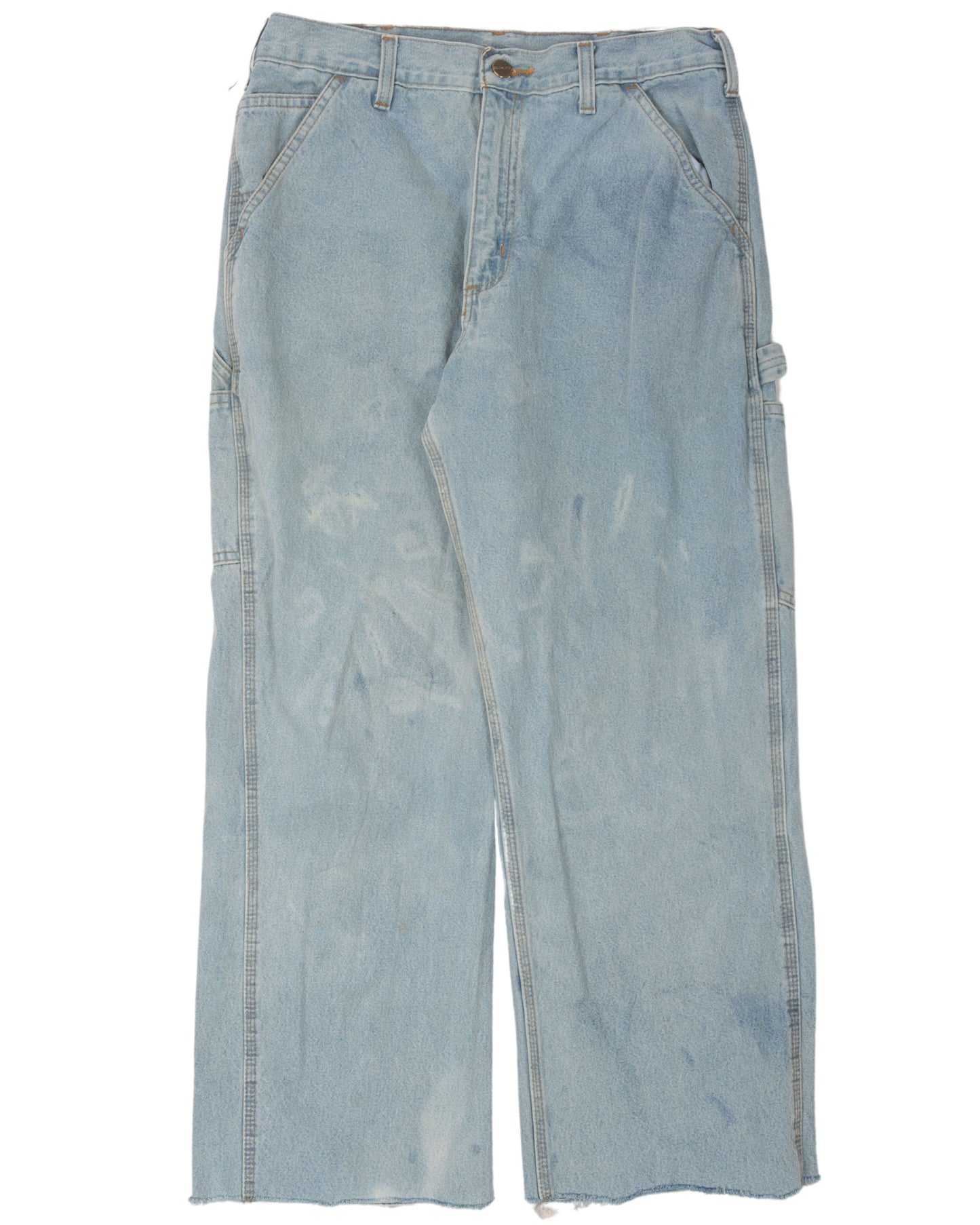 Carhartt Hemmed Denim Carpenter Pants
