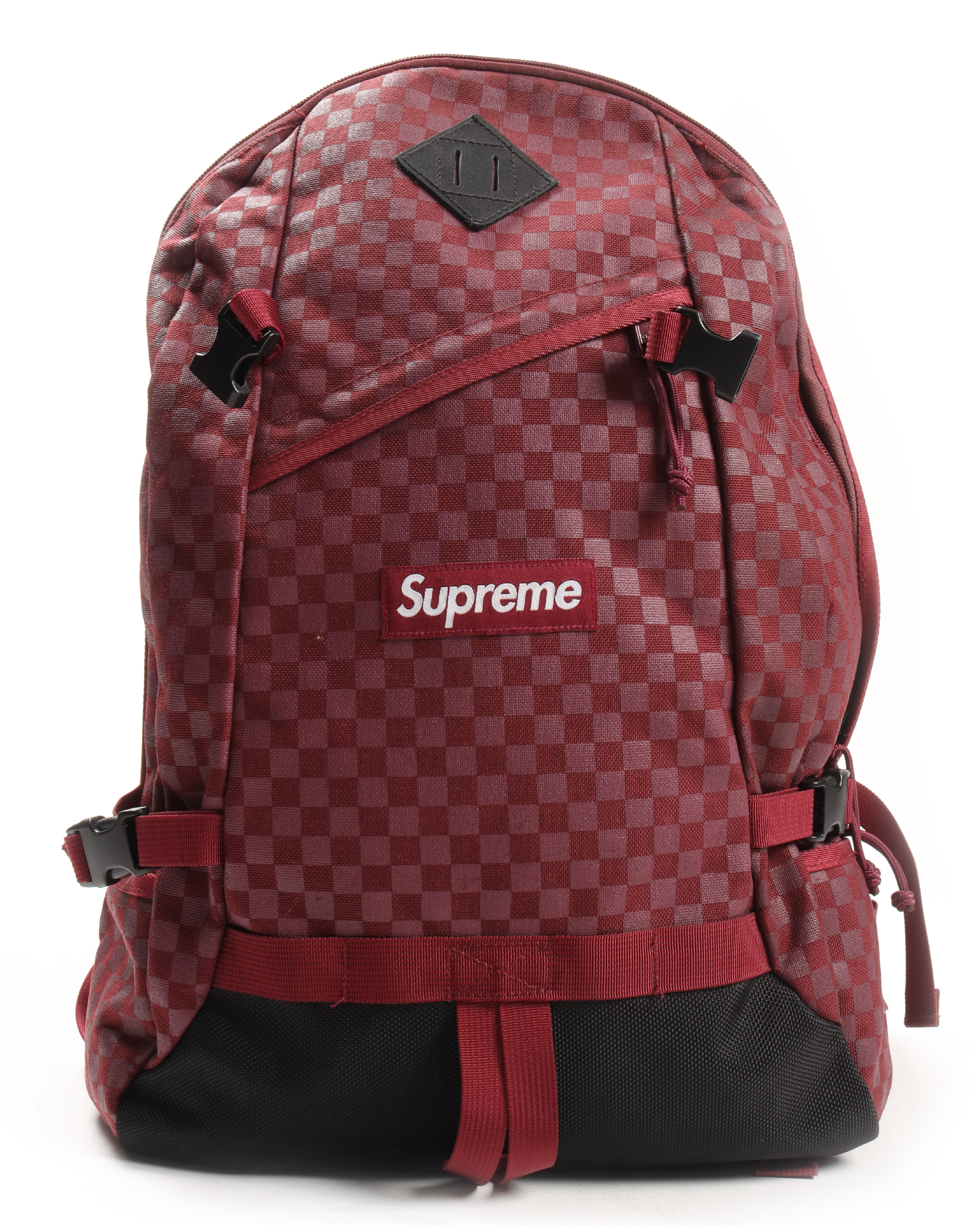 Supreme 11AW Printed Check Backpack-
