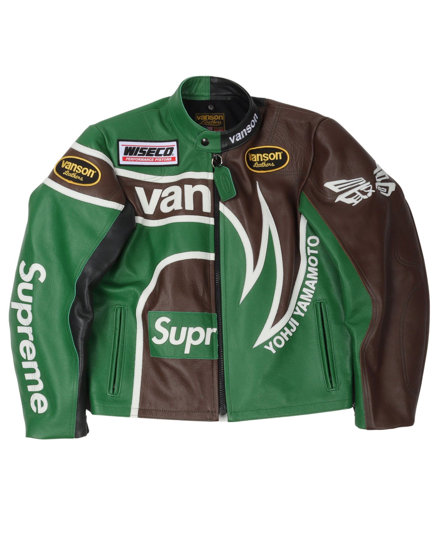 Yohji Yamamoto Vanson Leathers Split Jacket