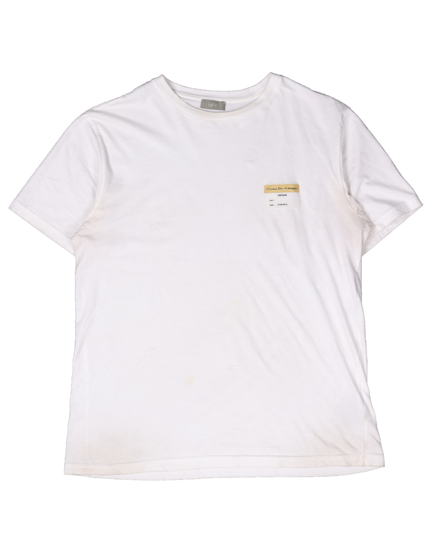 "Visiteur" Badge T-shirt