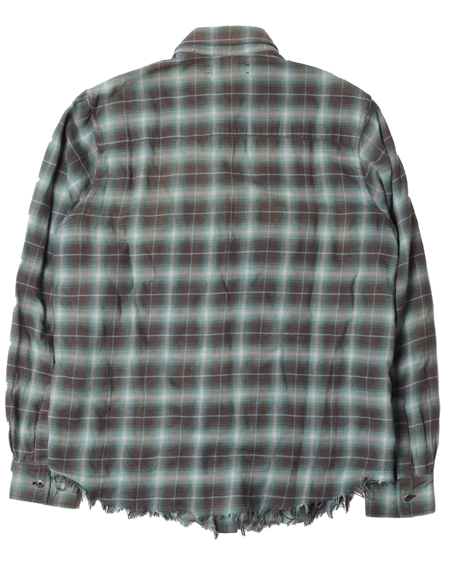 Raw Plaid Flannel