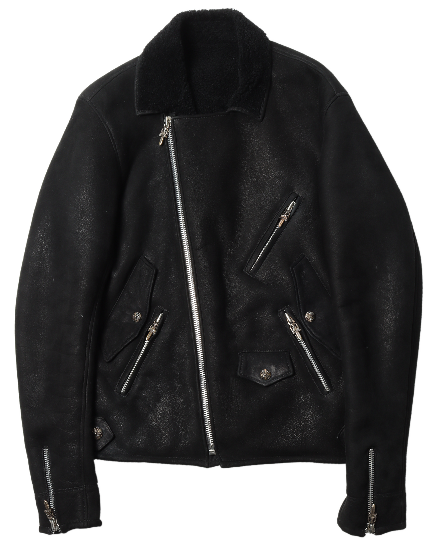 Shearling Leather Jacket
