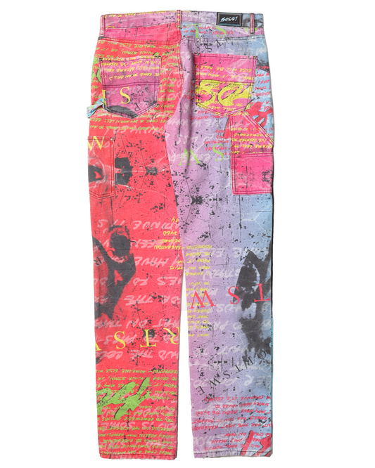 Colorful Carpenter Pant