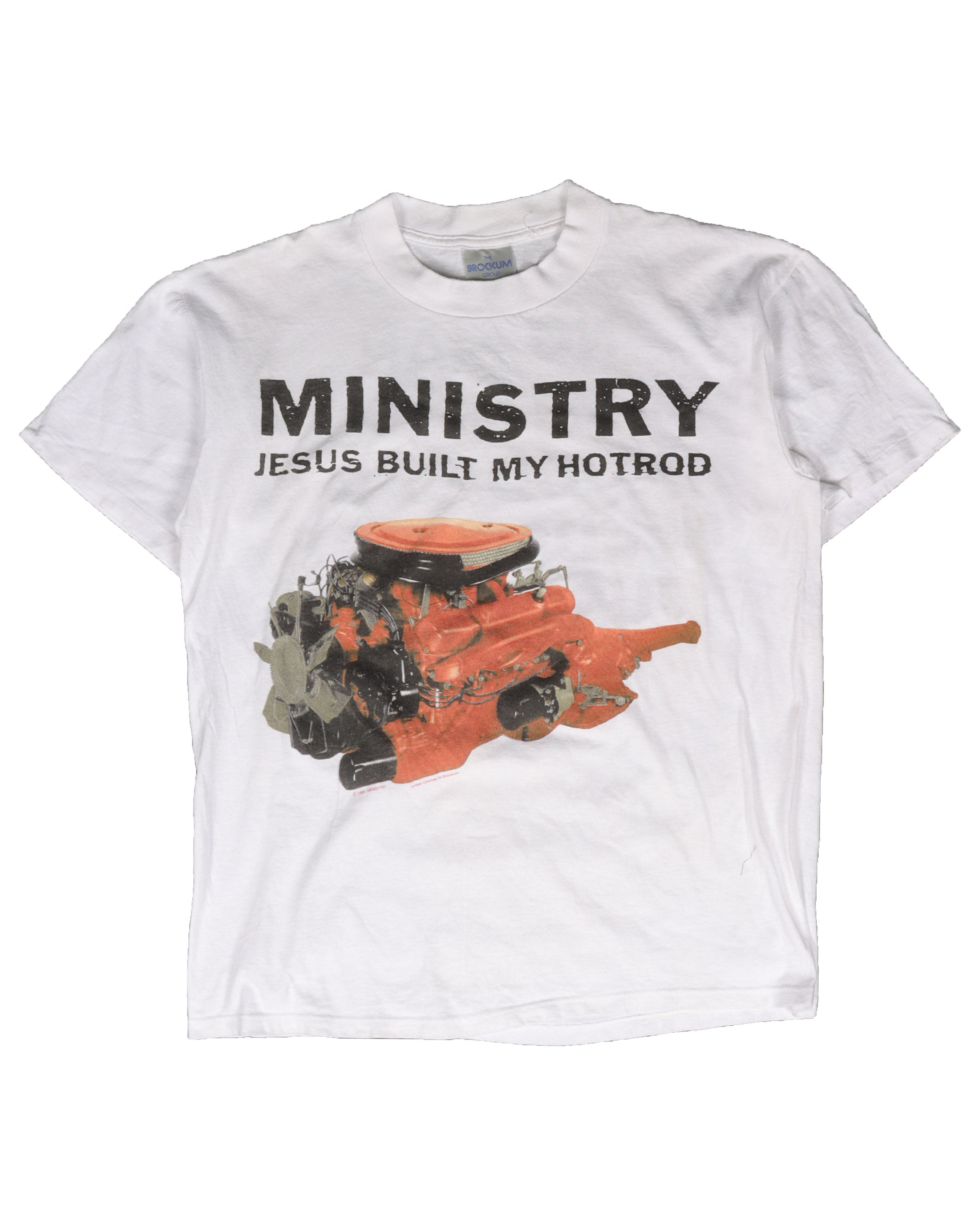 Vintage Ministry Jesus Hot Rod T-Shirt