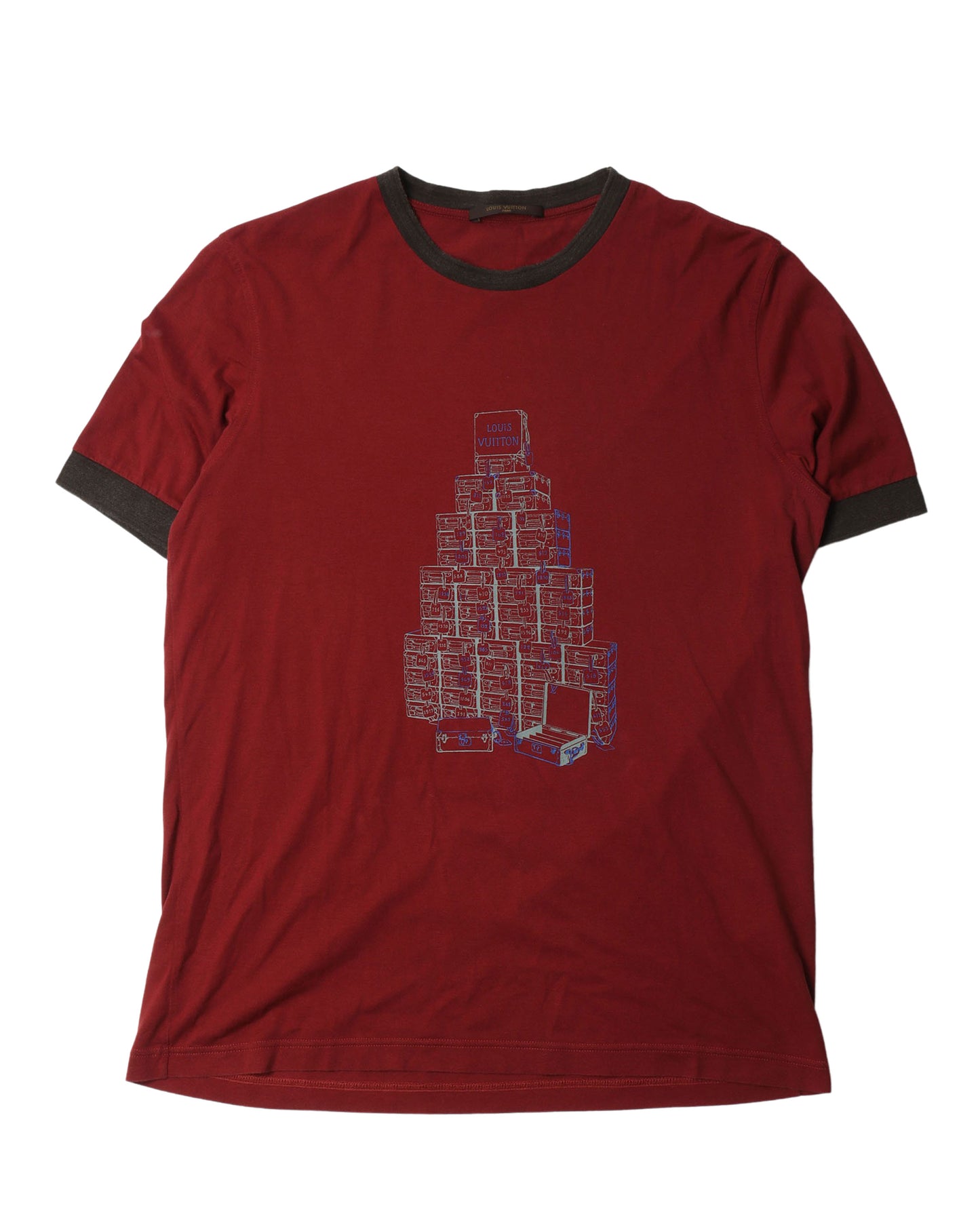 Silk Blend Luggage T-Shirt