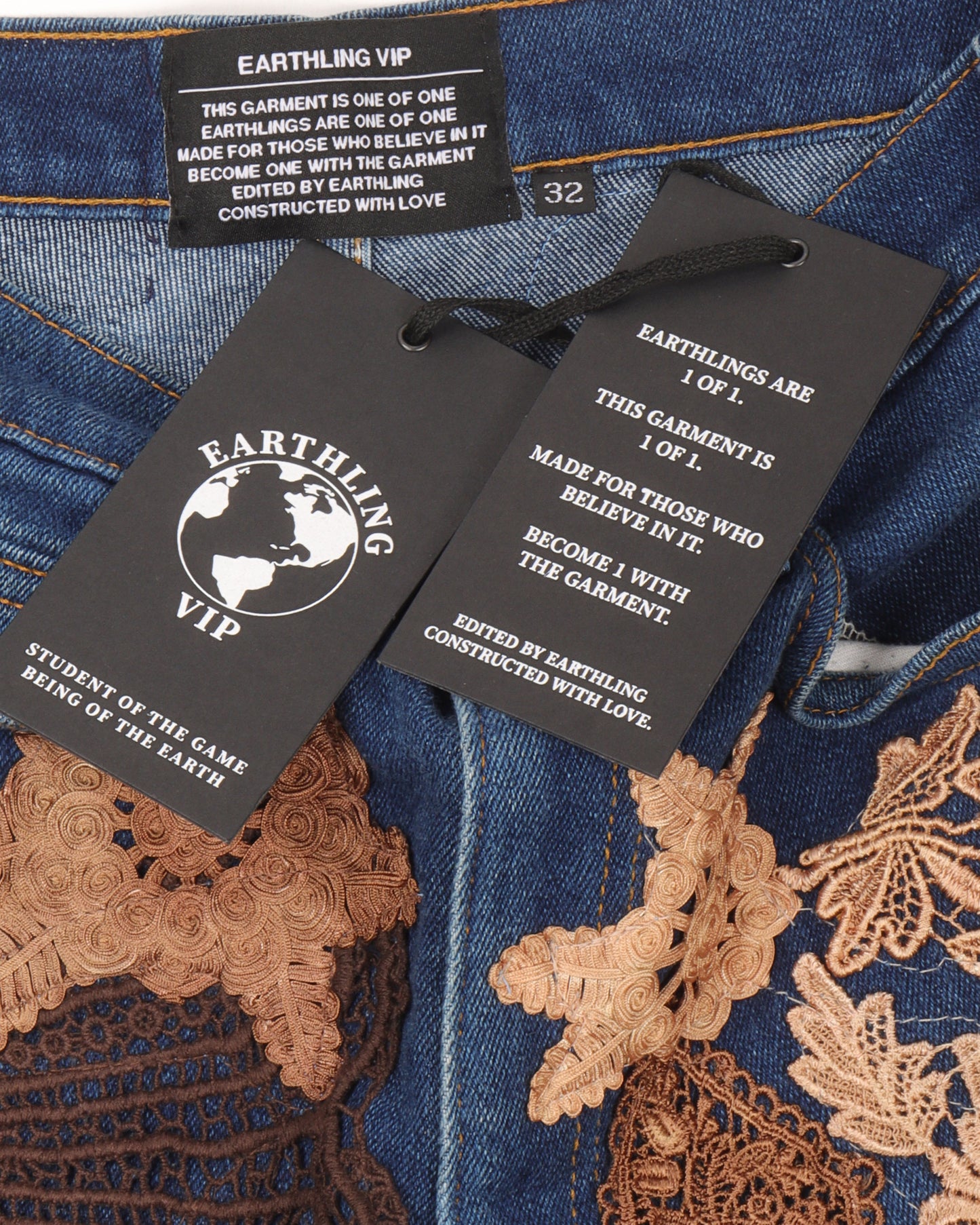 Poetic Lust Orange Jeans
