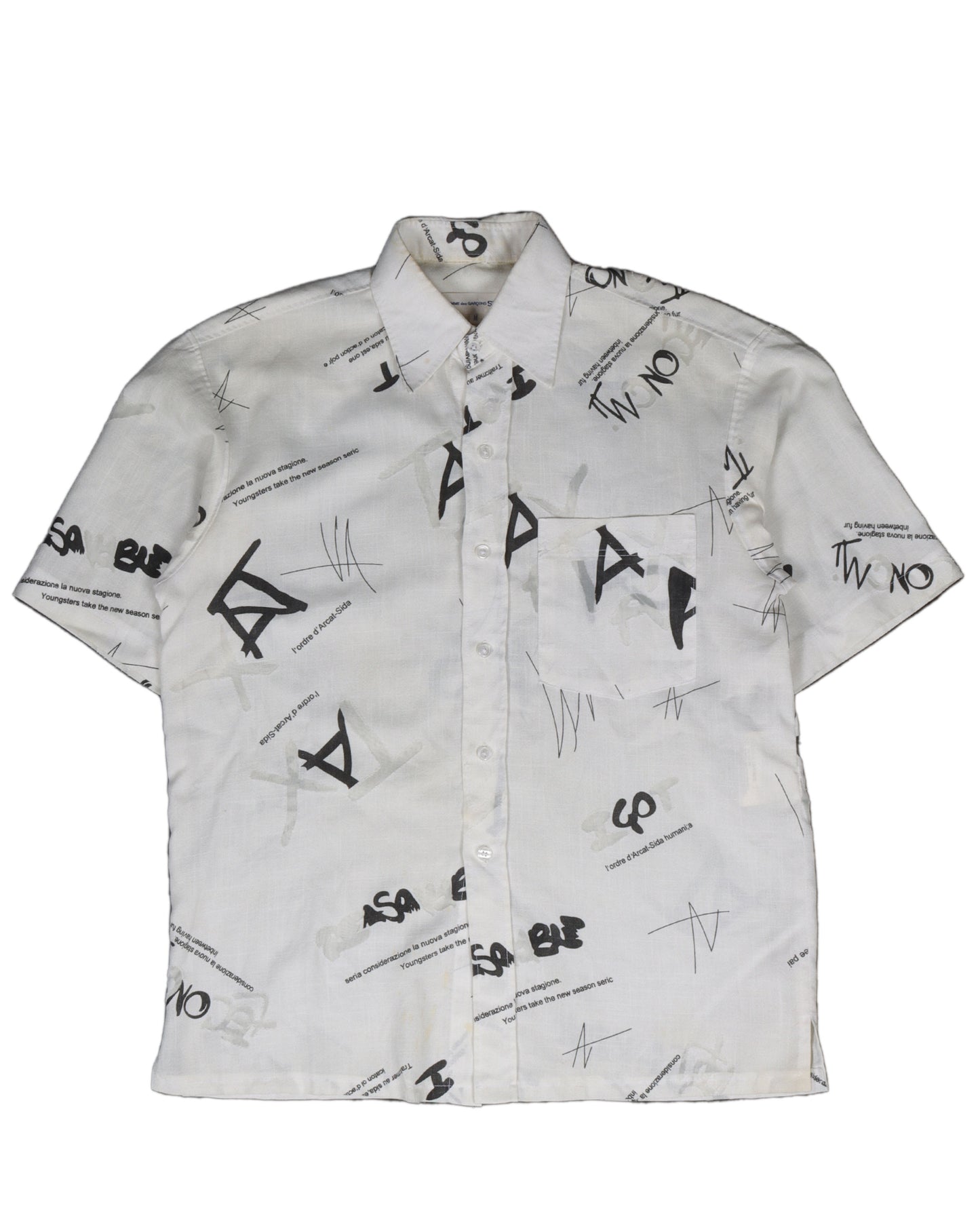 Polyester Button Shirt