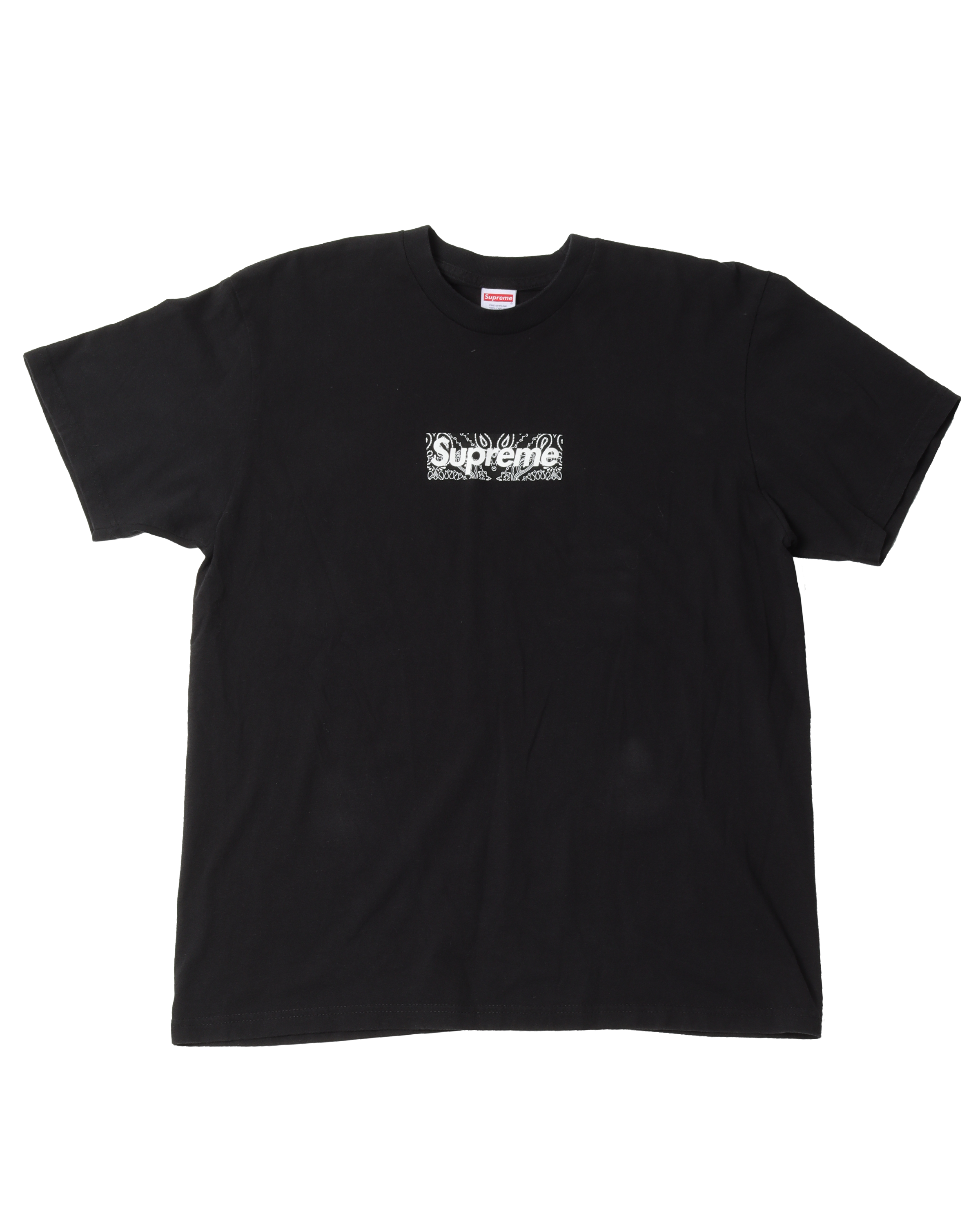 Supreme paisley tee new arrivals