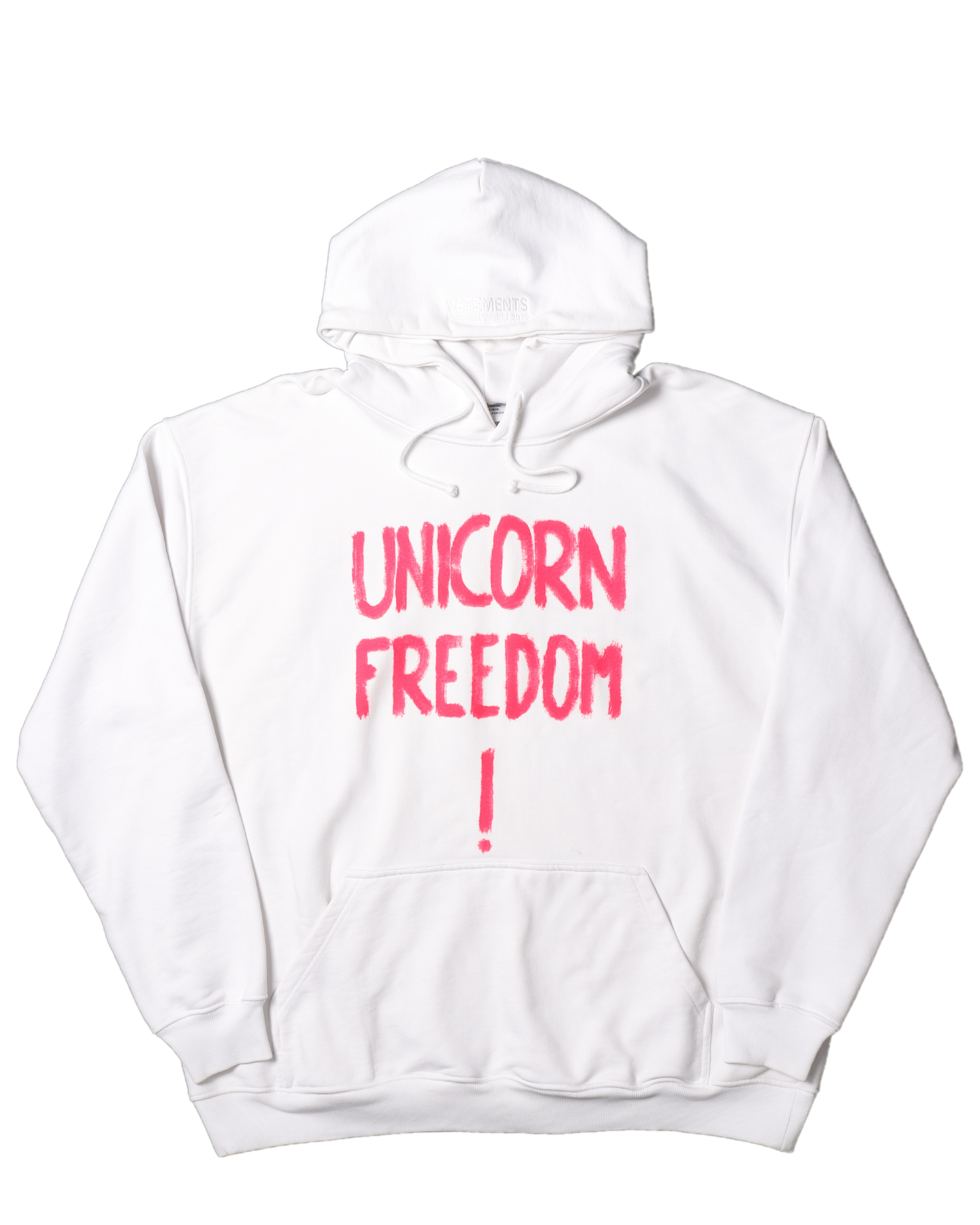 Vetements 2025 hoodie unicorn