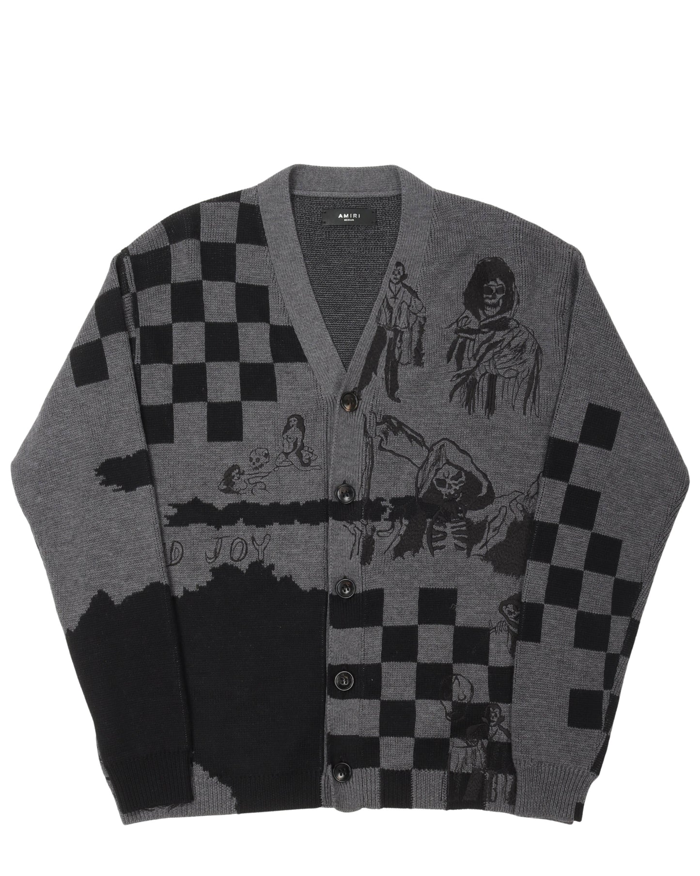 Wes Lang Sketch Wool Cardigan