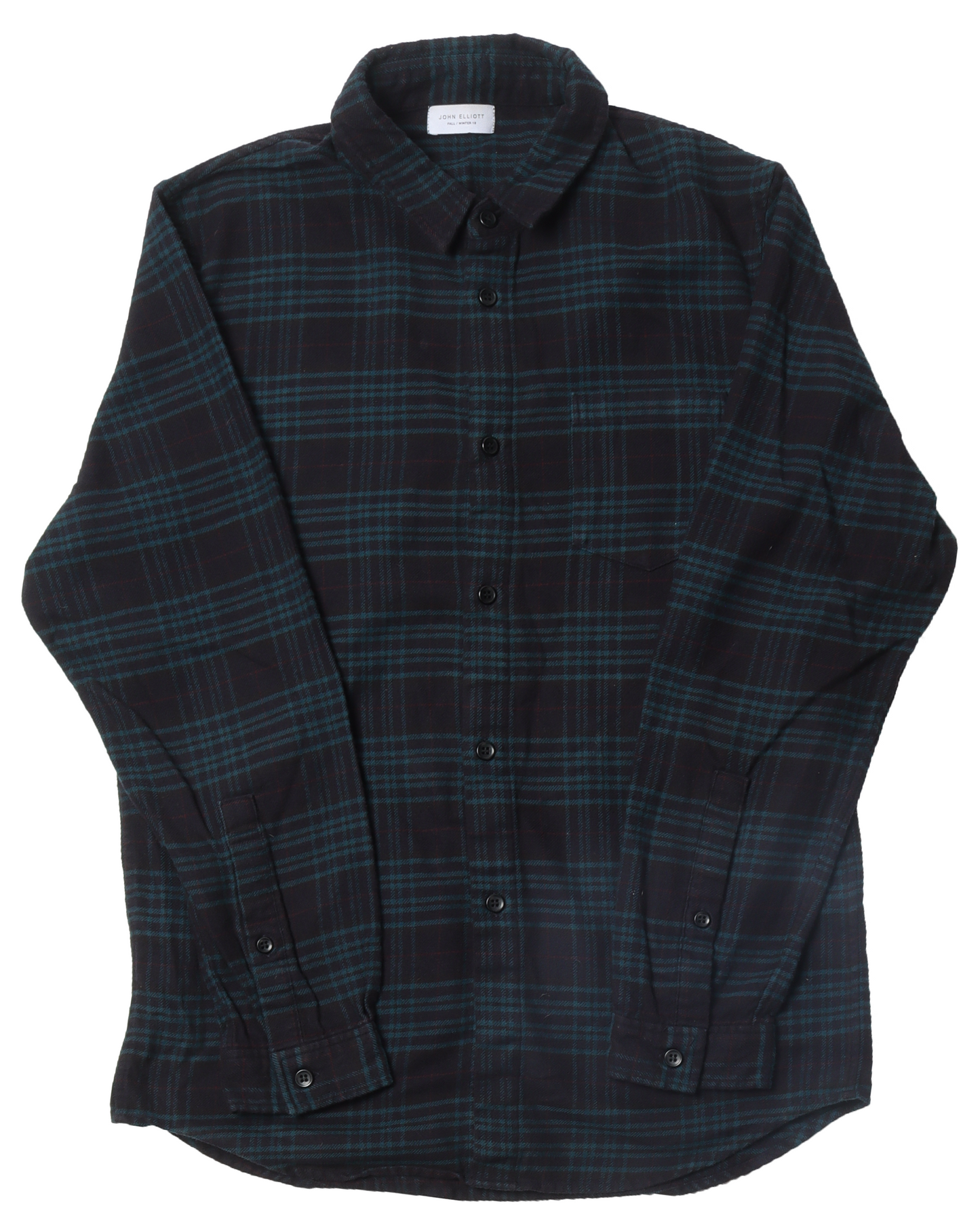 Black and Green Flannel