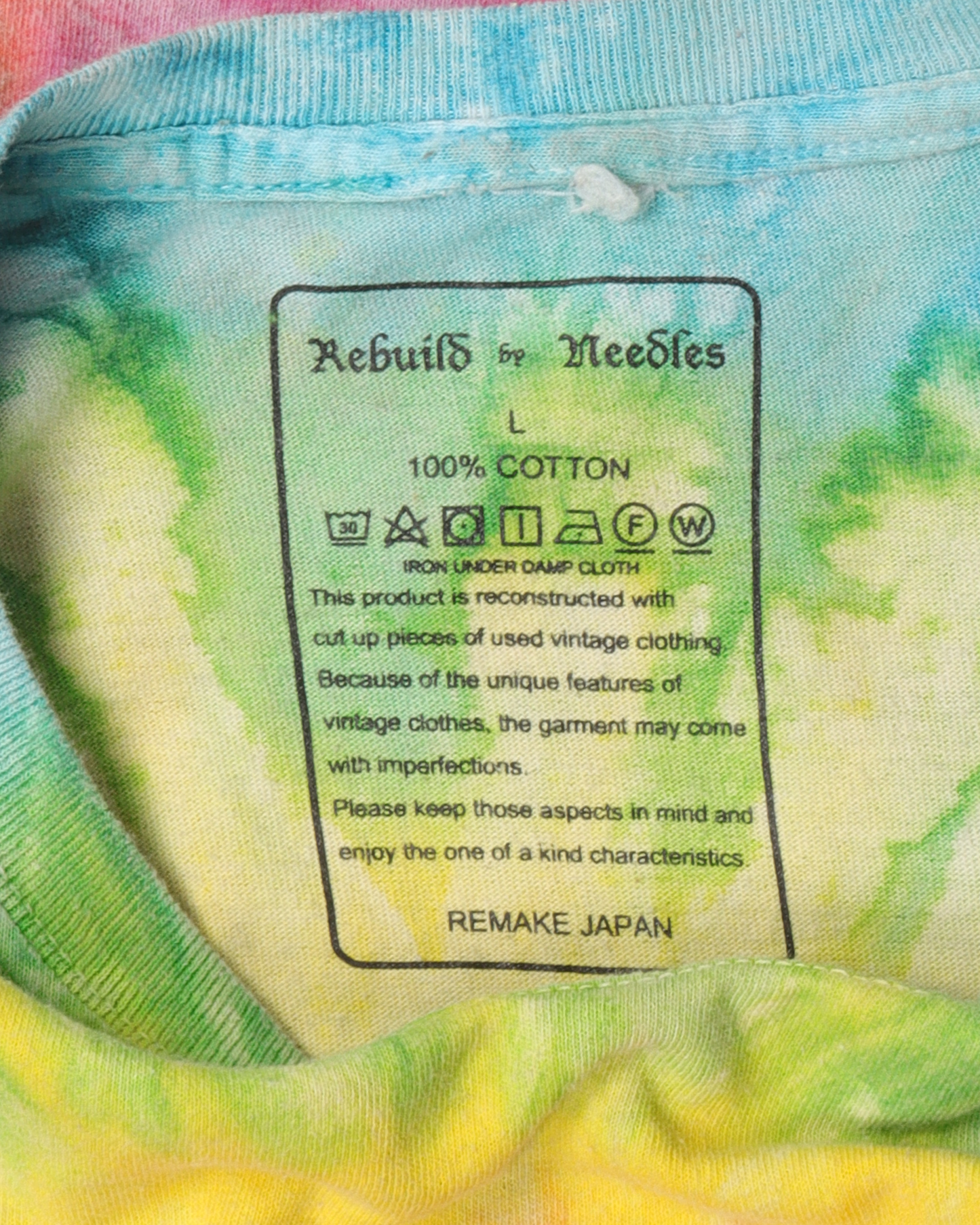 "Rebuild" Tie-Dye T-Shirt